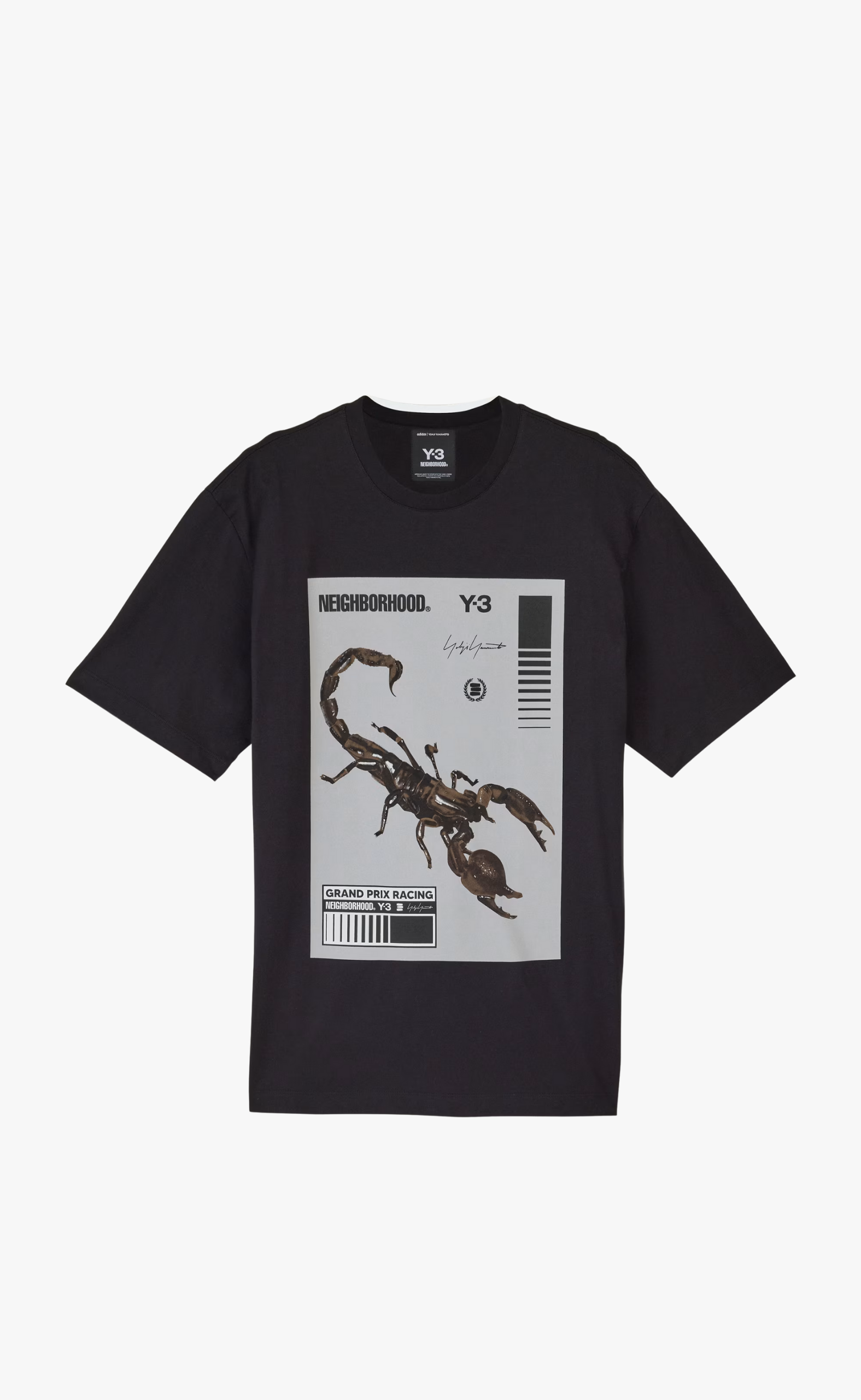 Y-3 NBHD GRAPHIC BLACK T-SHIRT