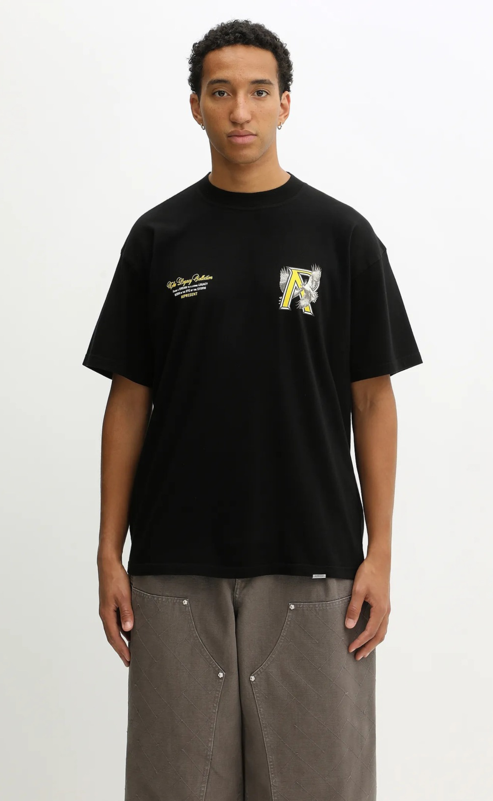 LEGACY FALCON JET BLACK T-SHIRT