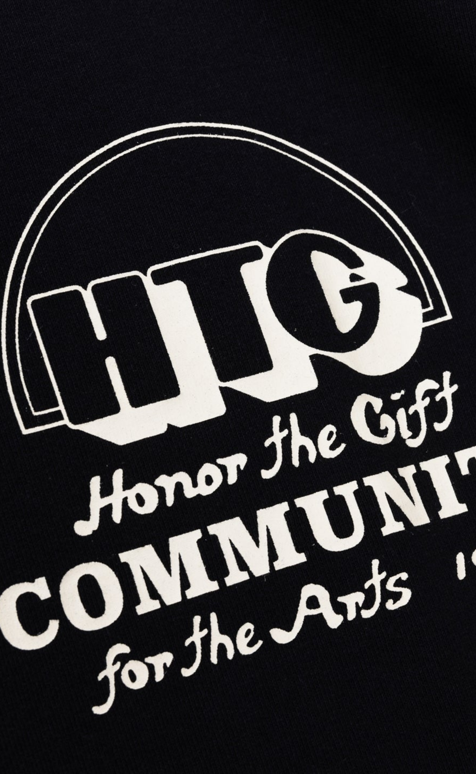 HONOR WORKSHOP BLACK T-SHIRT