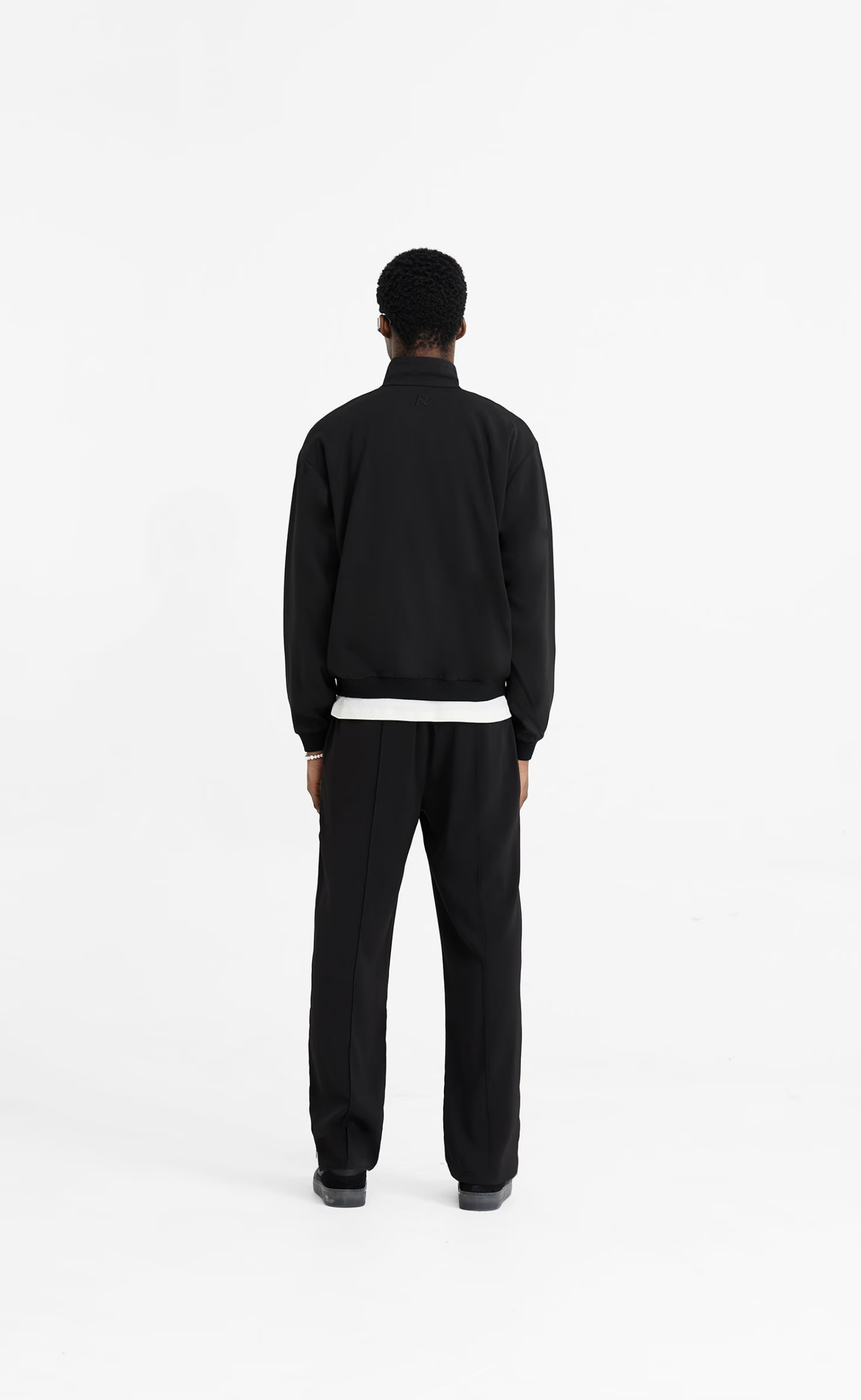 INITIAL TRACK BLACK JACKET