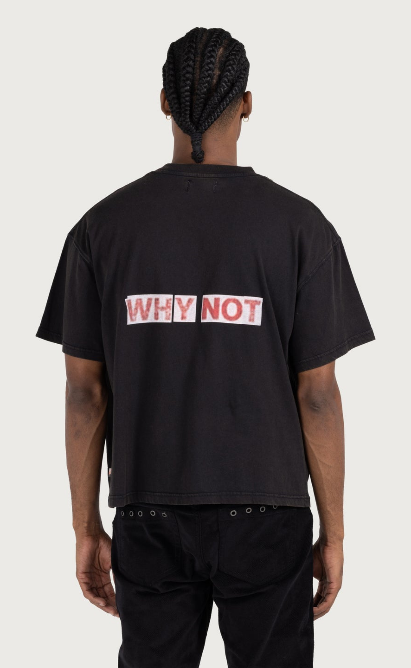 WHAT THEY SAY BLACK T-SHIRT