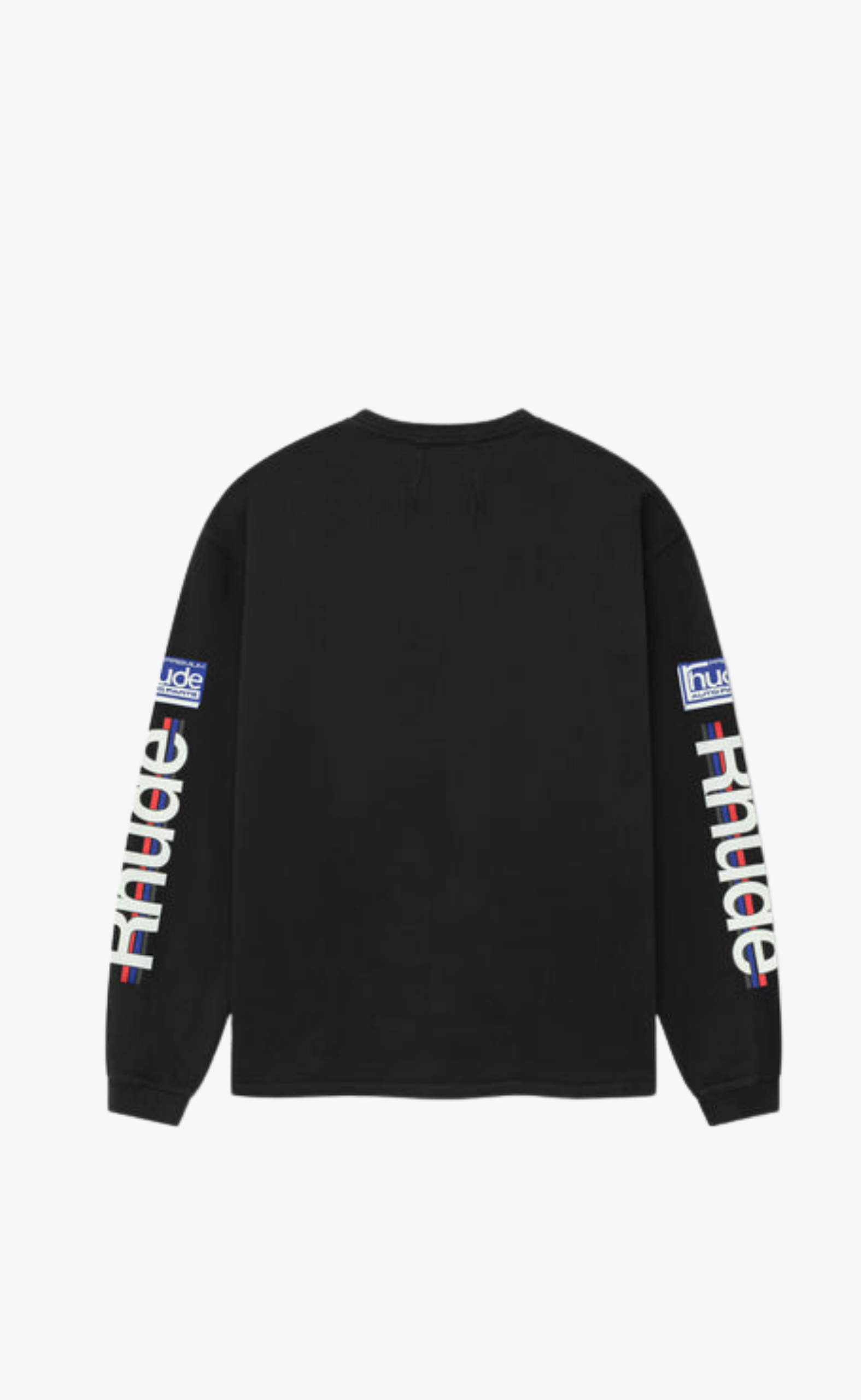 PETROL PATCH BLACK LONGSLEEVE