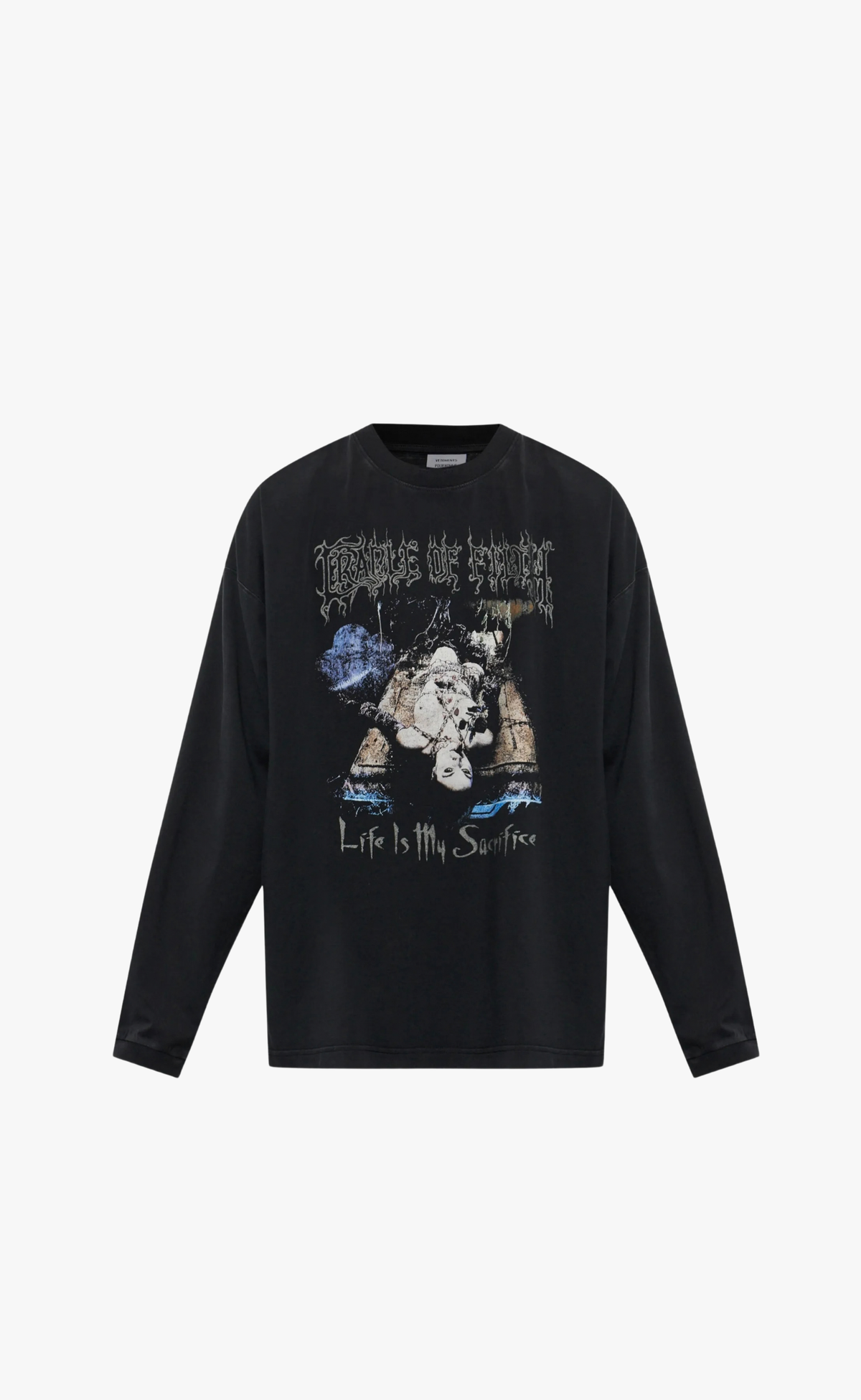 COF SACRIFICE WASHED BLACK LONGSLEEVE