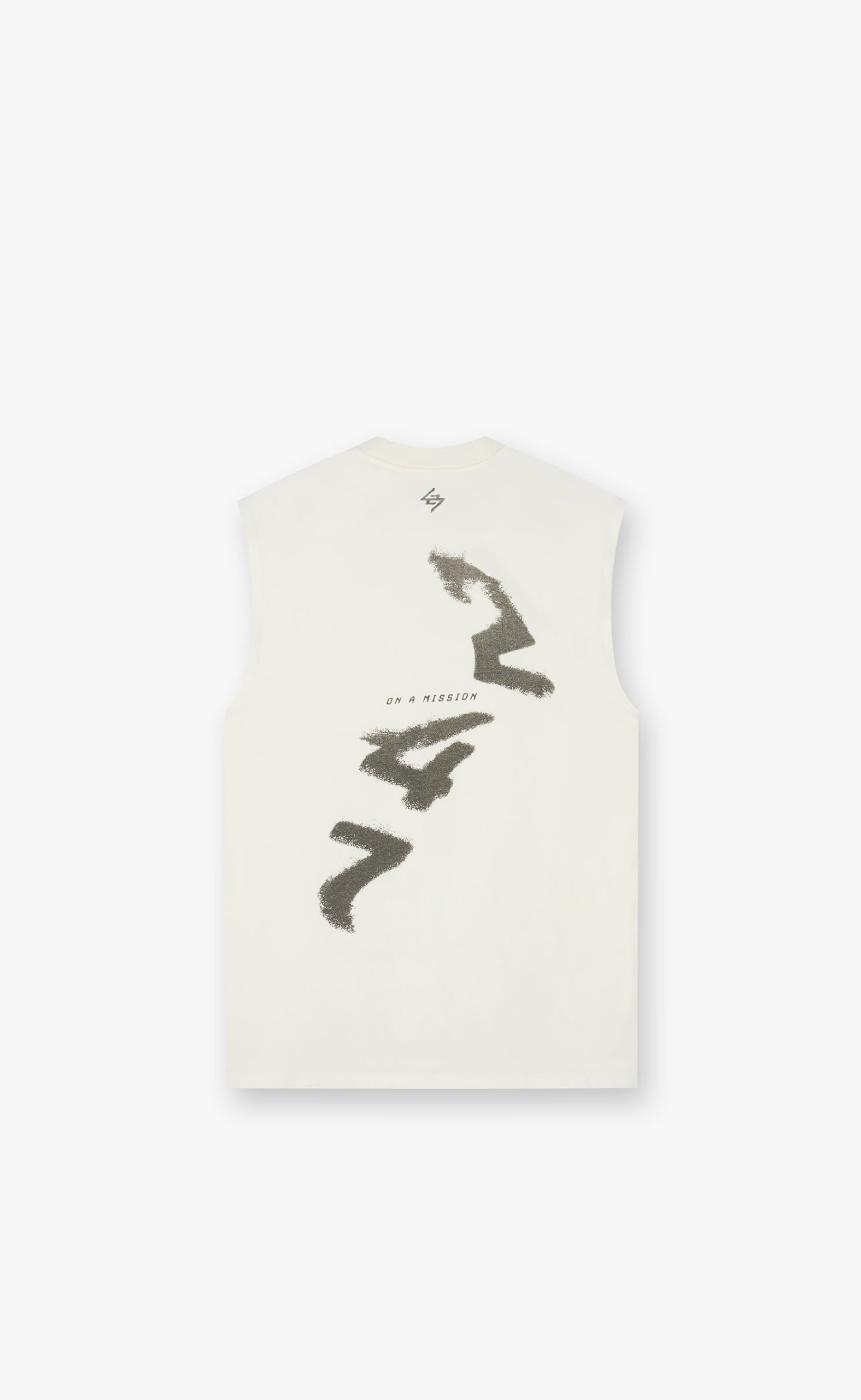 247 MOTION OVERSIZED FLAT WHITE T-SHIRT