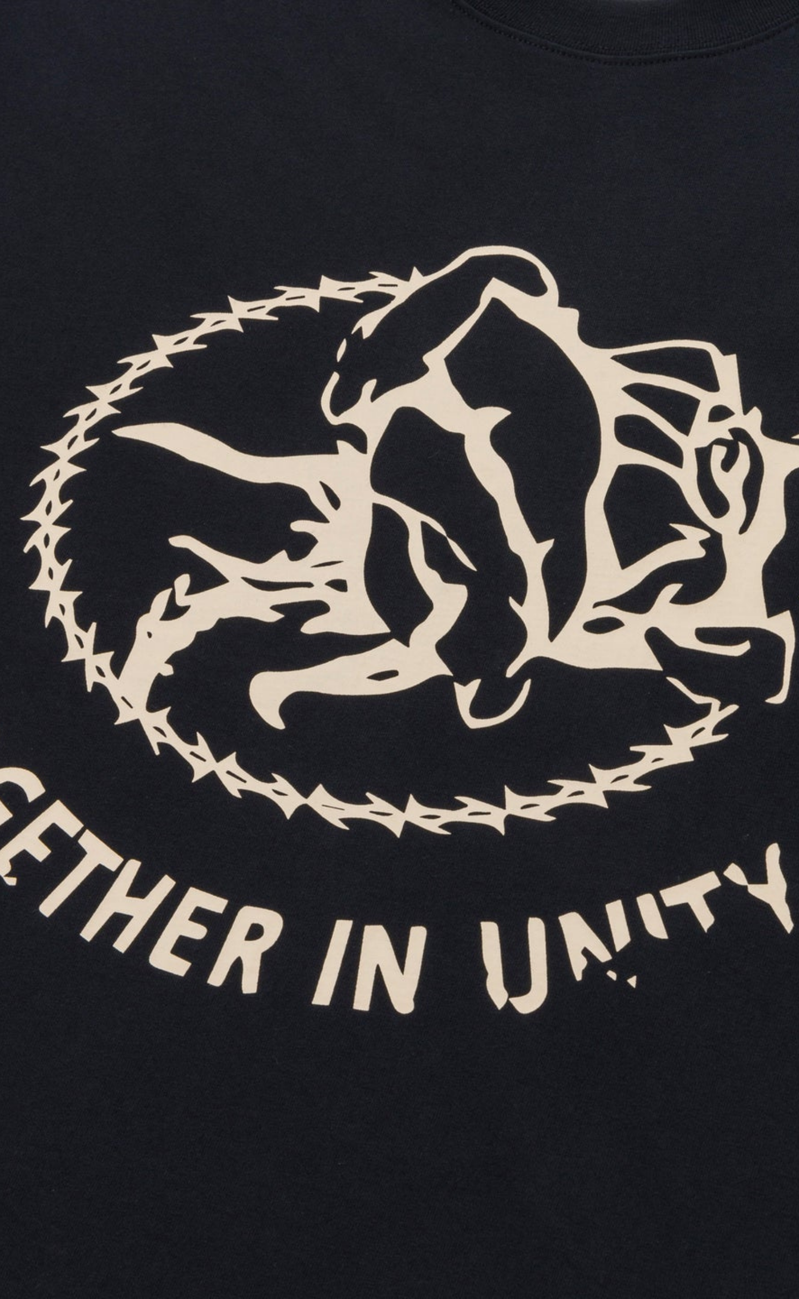 UNITY MUSCLE SLEEVELESS BLACK T-SHIRT