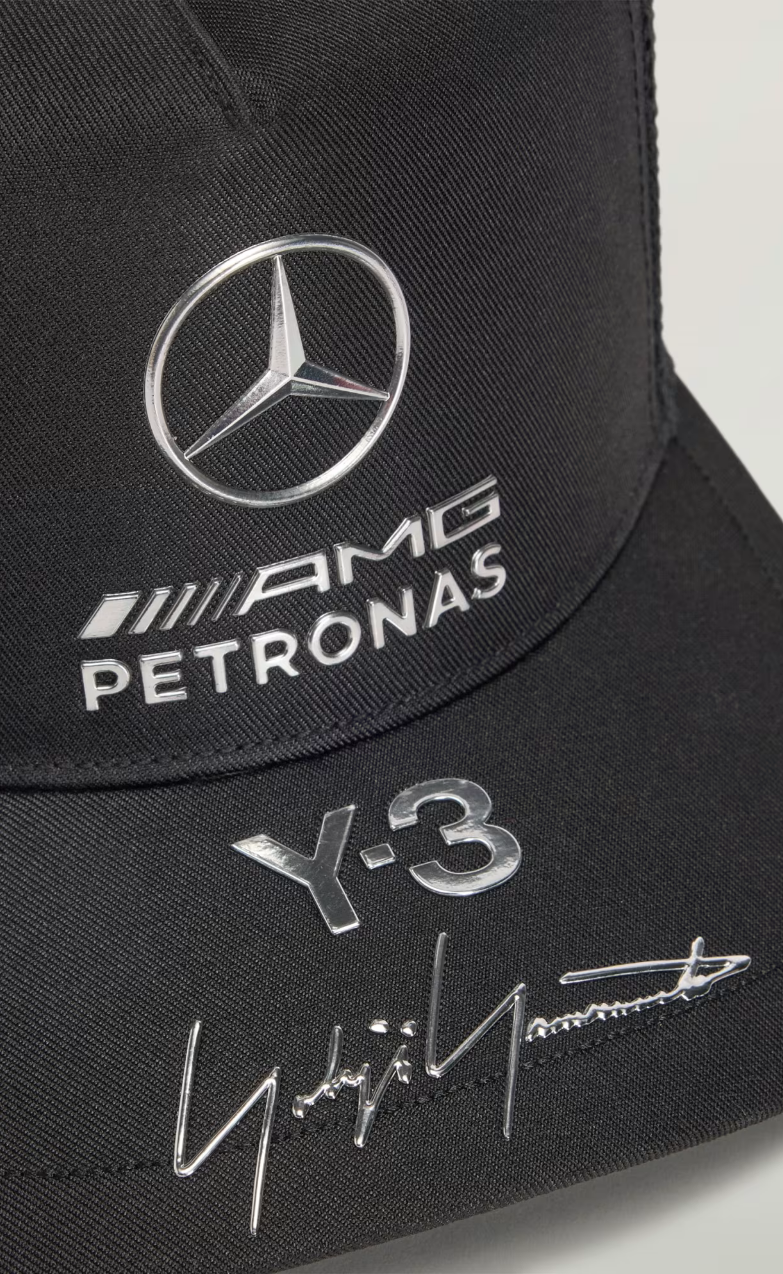 F1 MERCEDES TRUCKER BLACK HAT