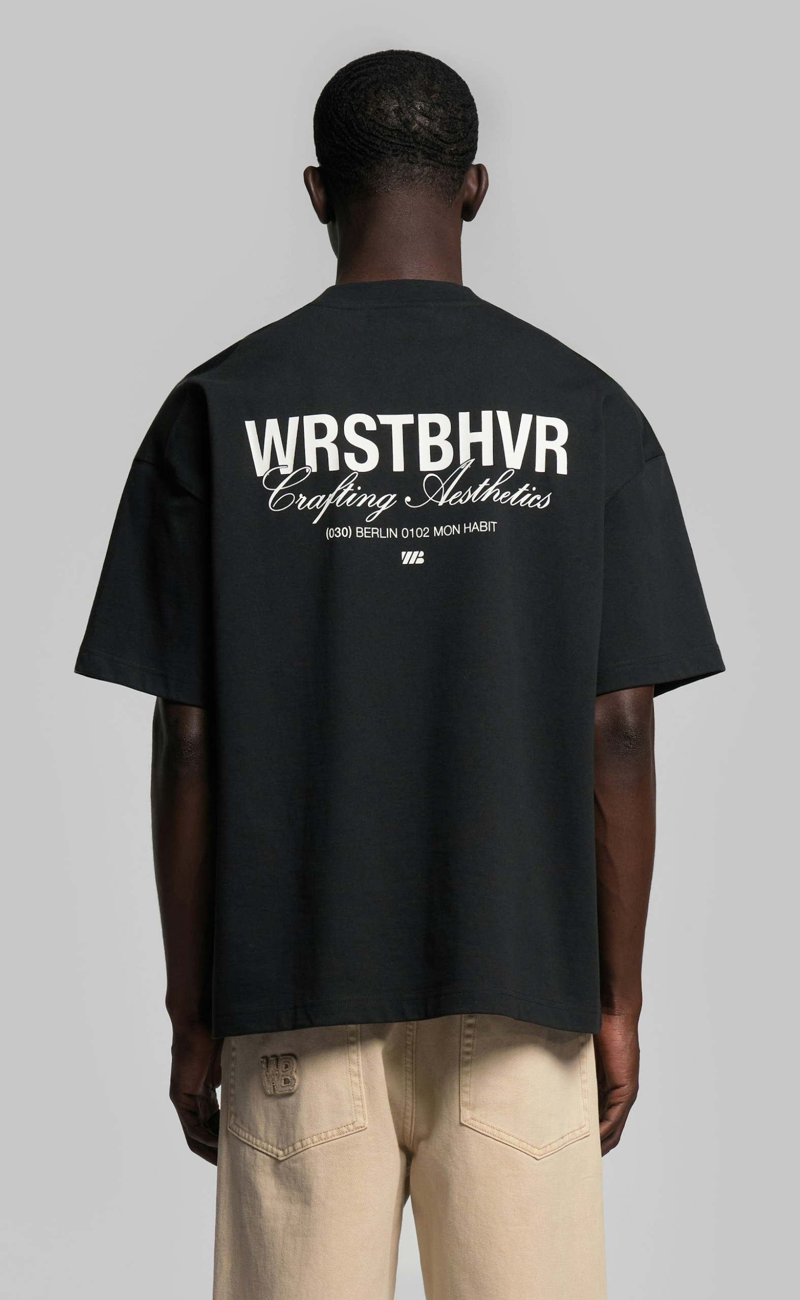 STUDIO V11 JET BLACK T-SHIRT