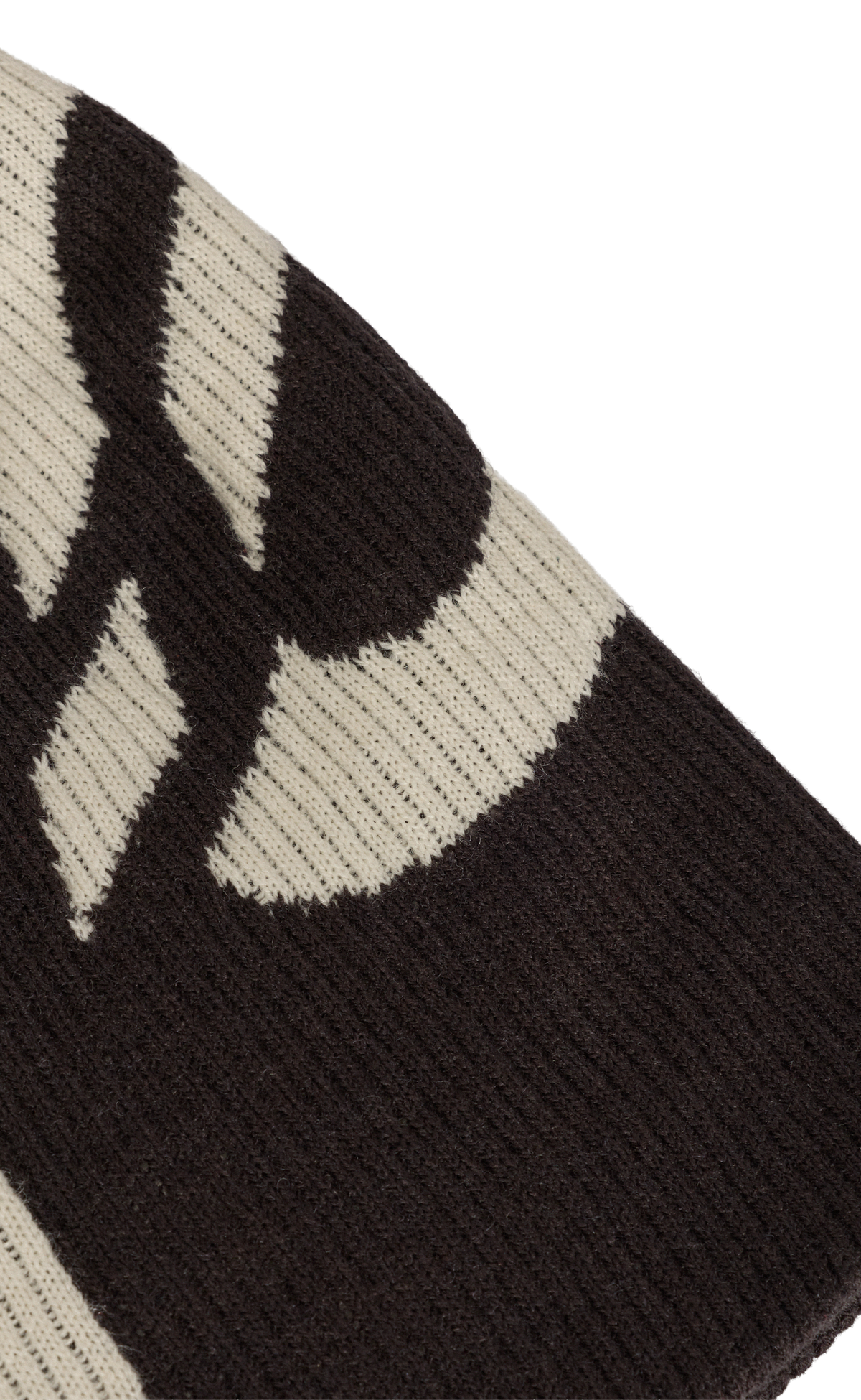 GRAPHIC LOGO BLACK BEANIE