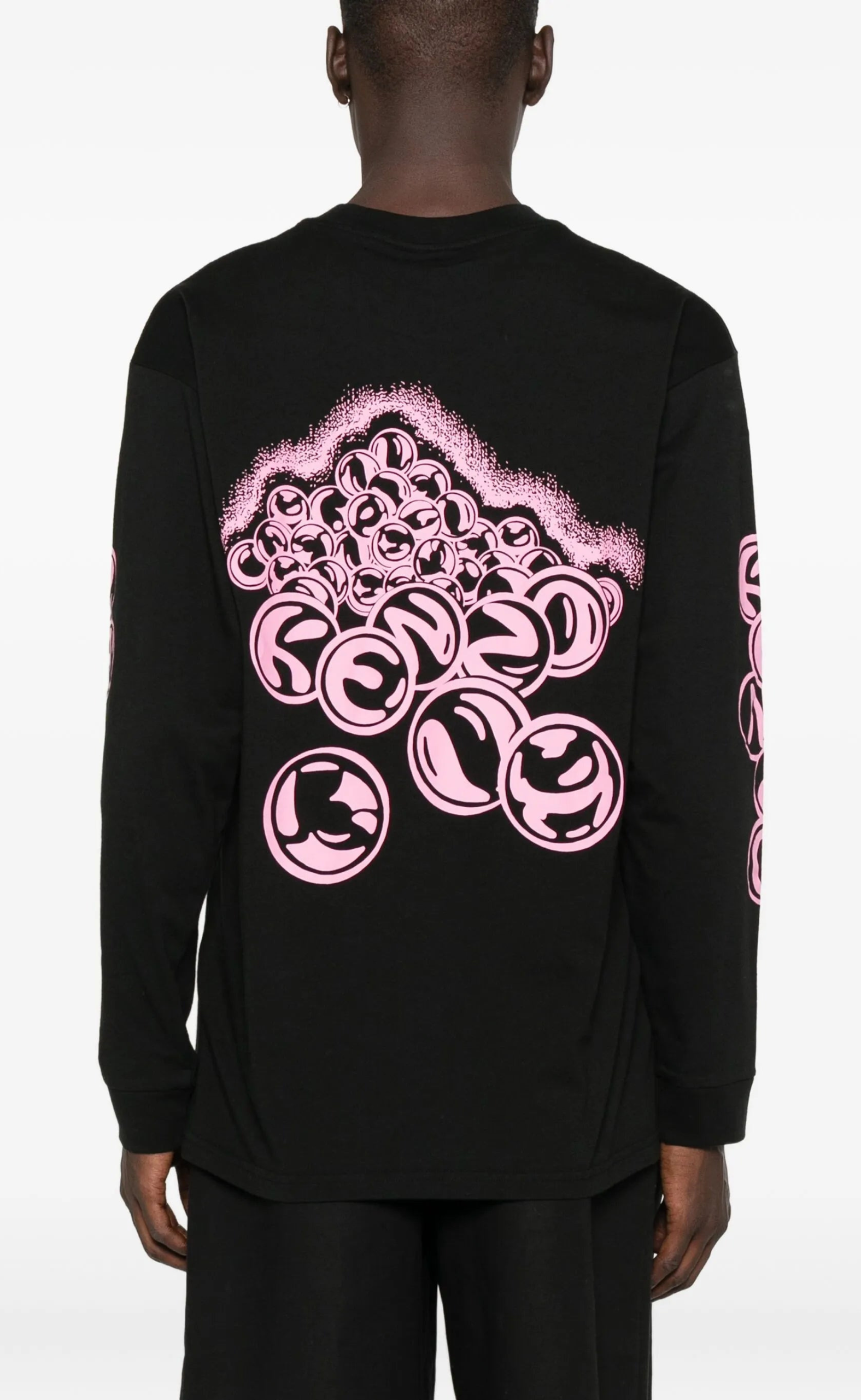KENZO PACHINKO RELAX BLACK LONGSLEEVE