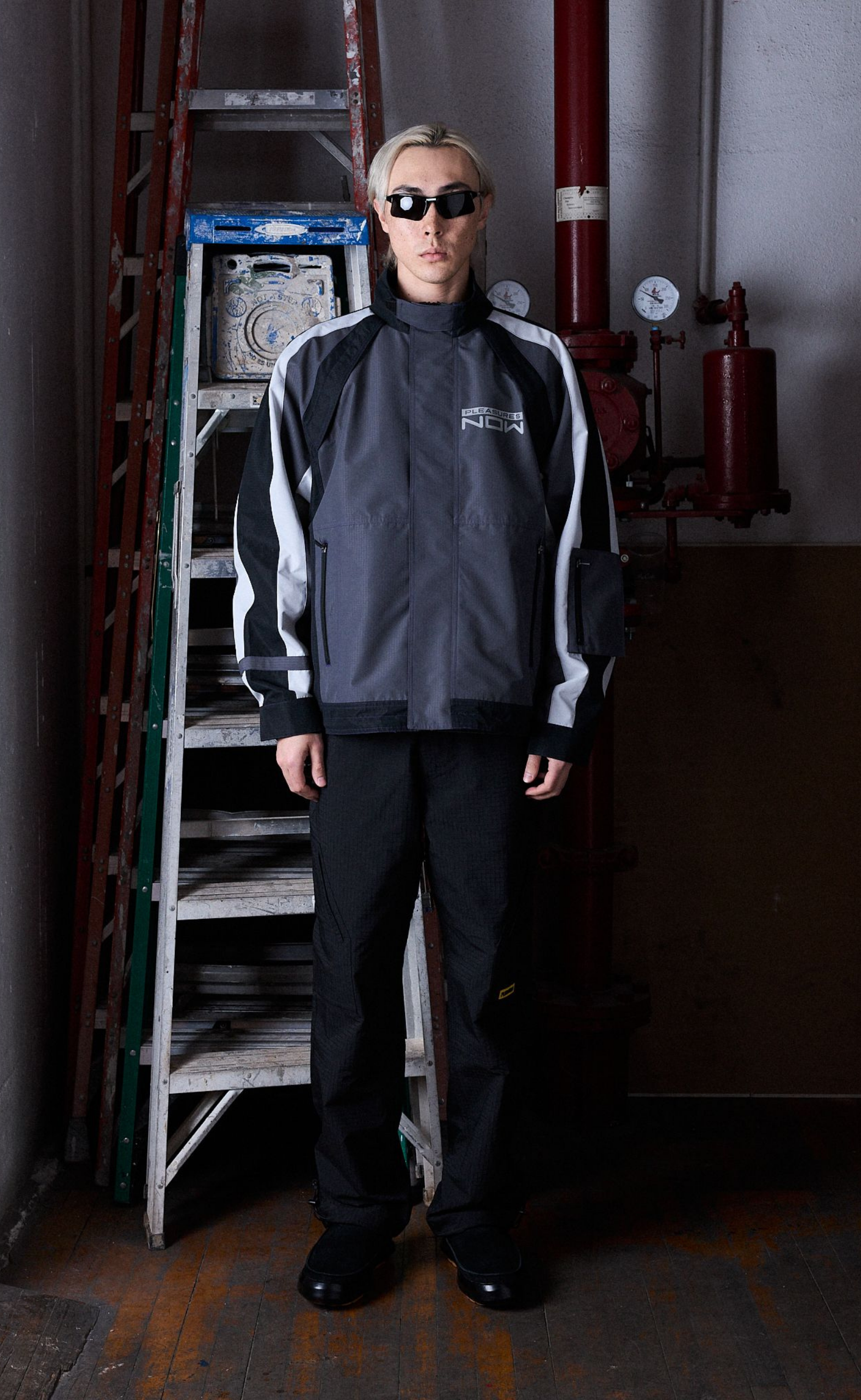 TACTICAL MOTO BLACK JACKET