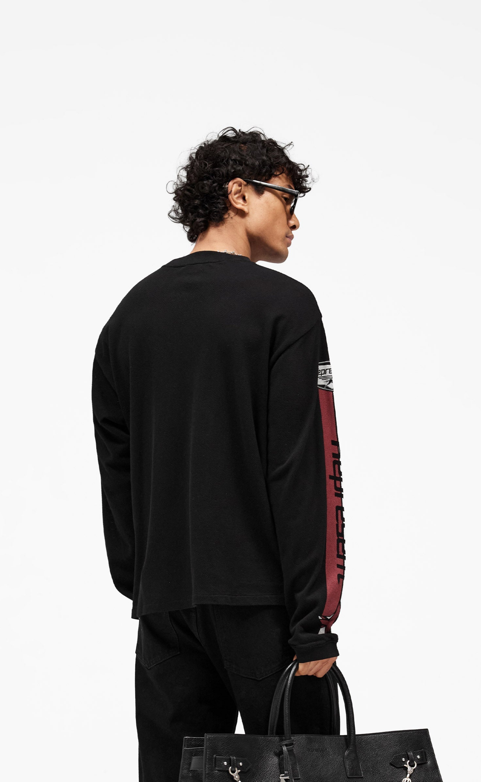 MESH PEGASUS JET BLACK LONGSLEEVE