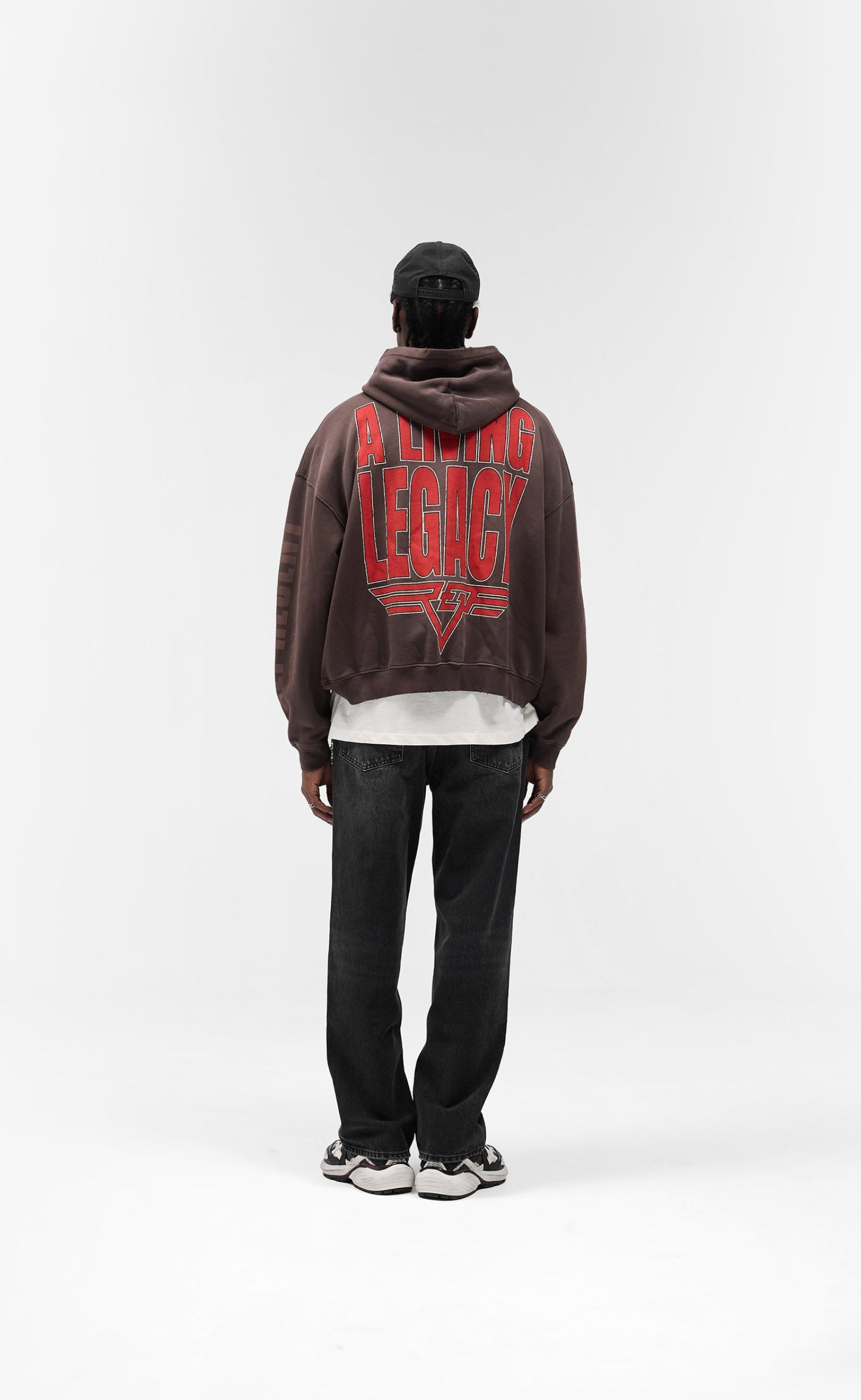 REPRESENT LIVING LEGACY TOUR NERO HOODIE