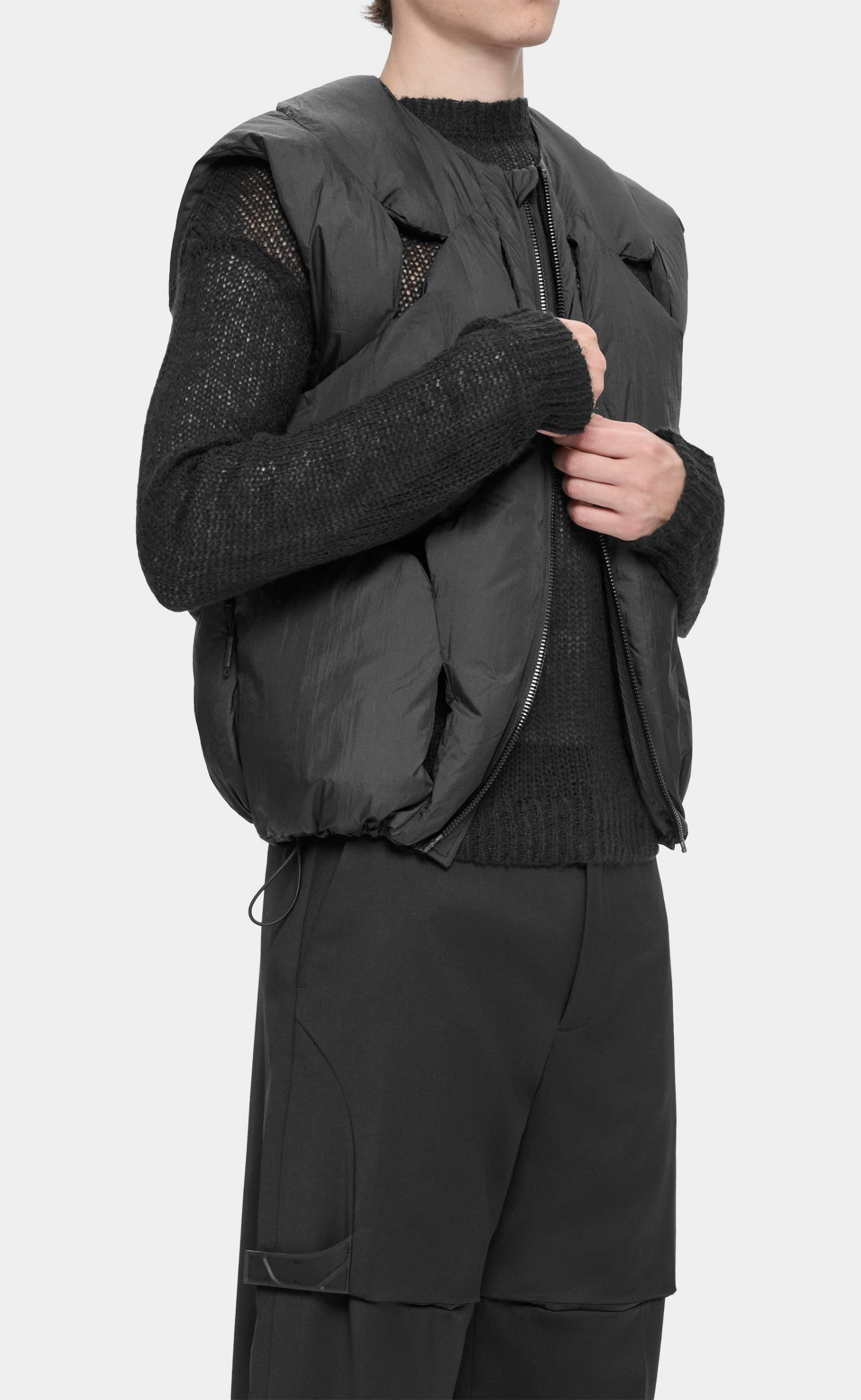 SOLSTICE PADDED BLACK VEST