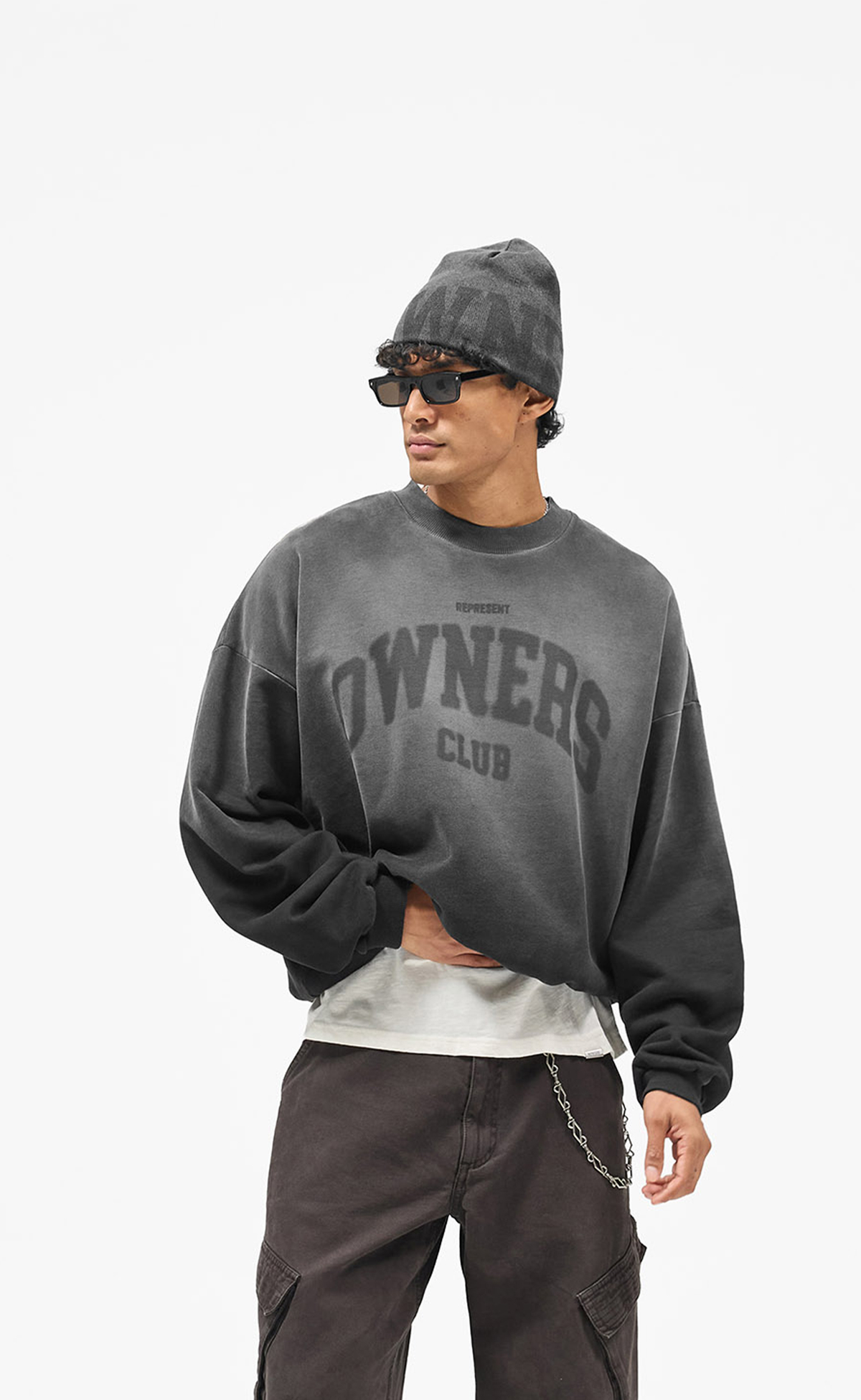 OWNERS VINTAGE BLACK CREWNECK