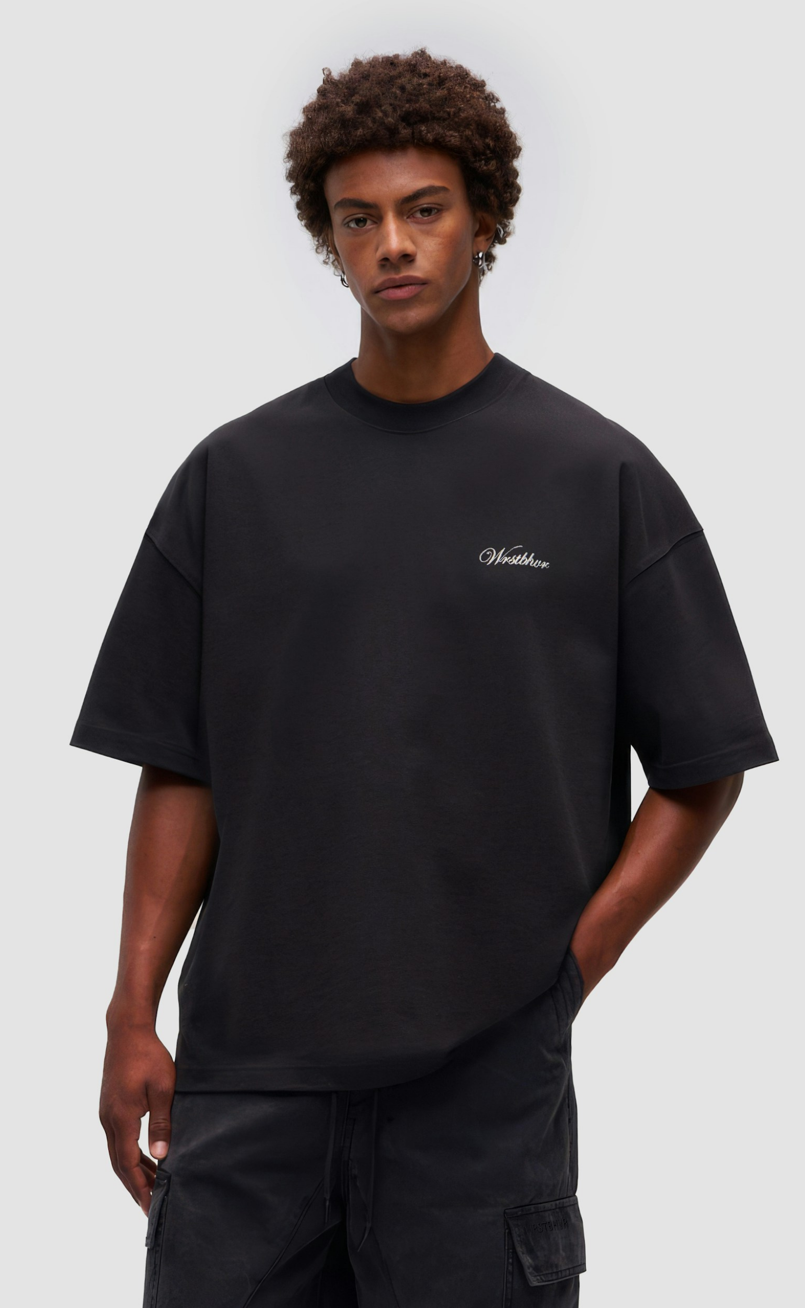 CLAYTON JET BLACK T-SHIRT
