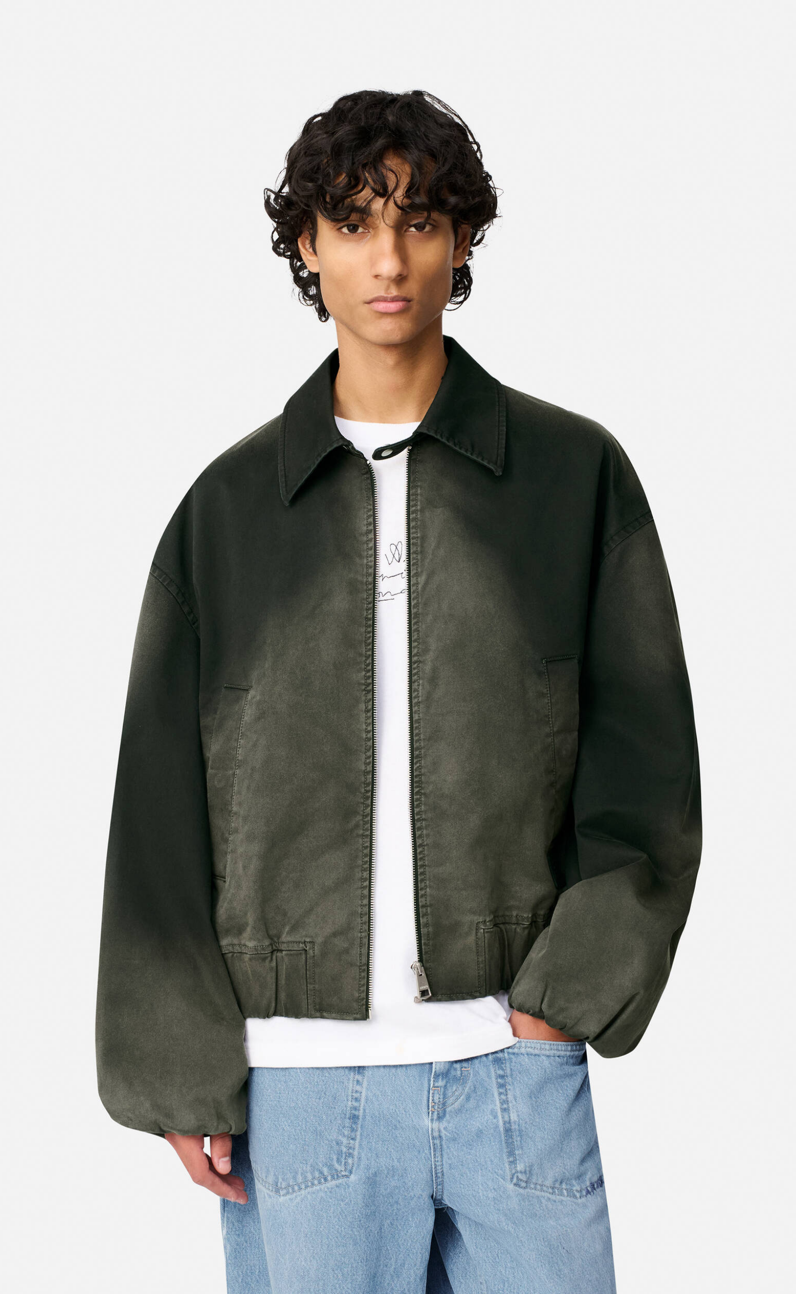 ELLIS WASHED BLACK JACKET