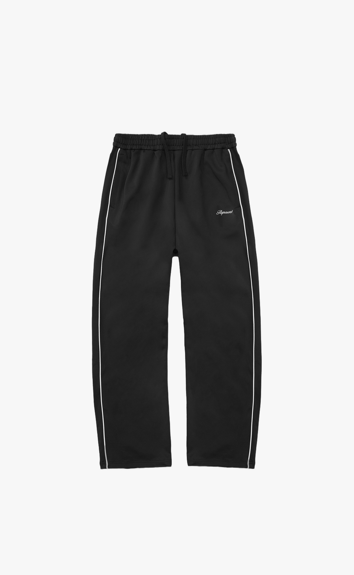 TAPED TRACK BLACK SWEATPANTS