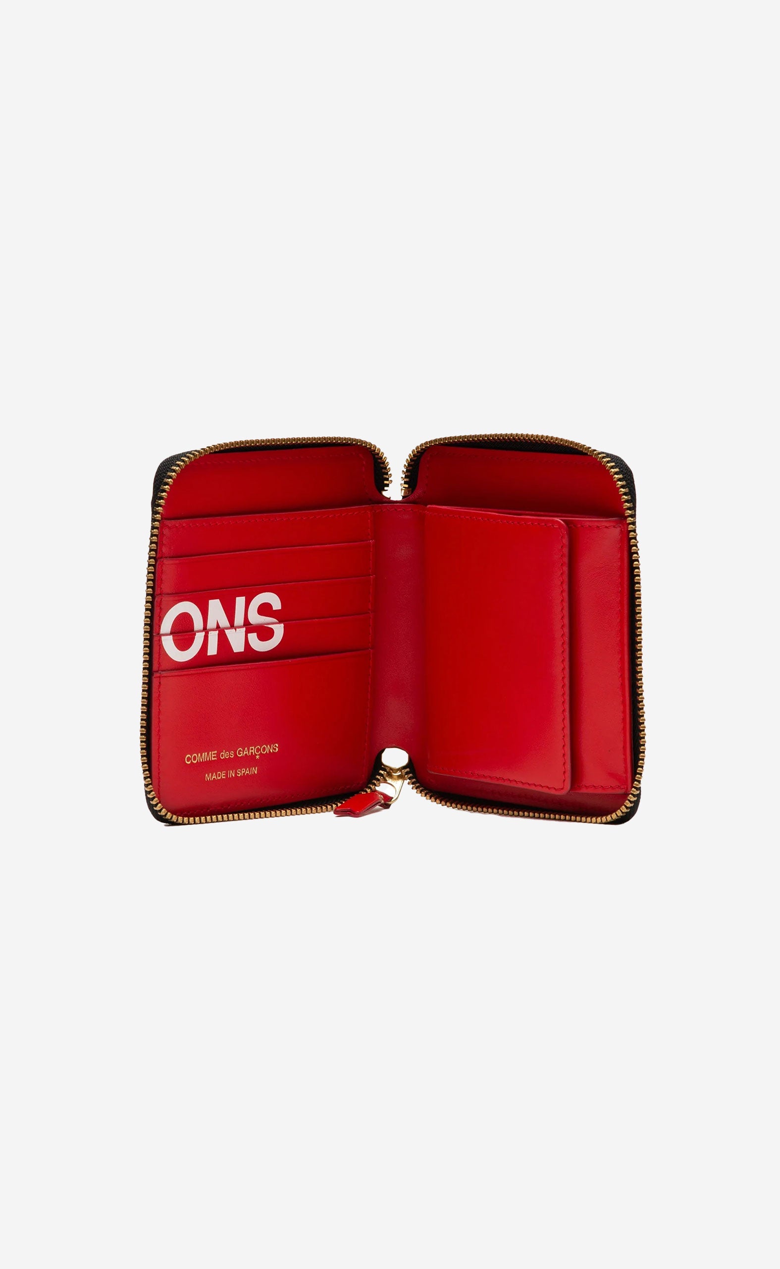 RED HUGE LOGO WALLET
