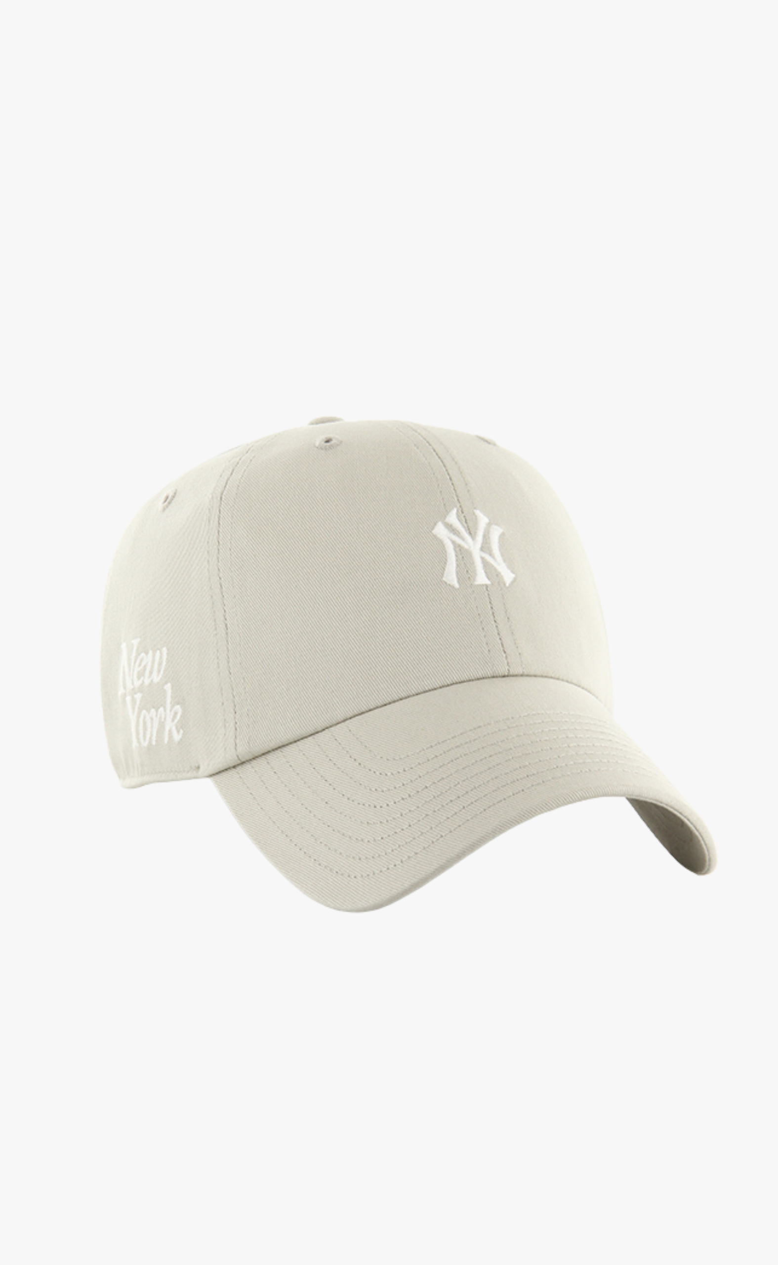 47 CLEAN UP MLB NEW YORK YANKEESFOUNDATION SYSTEM GREY HAT