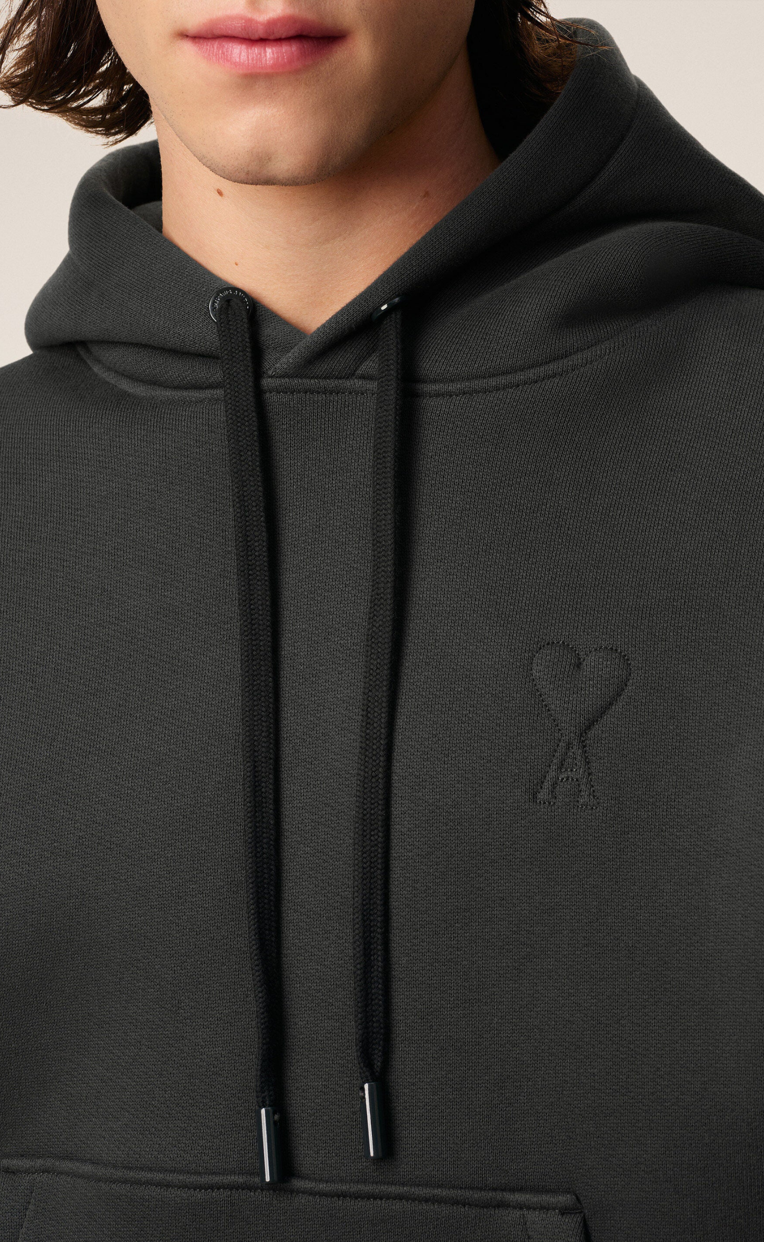 BIG ADC EMBOSSED ANTHRACITE HOODIE