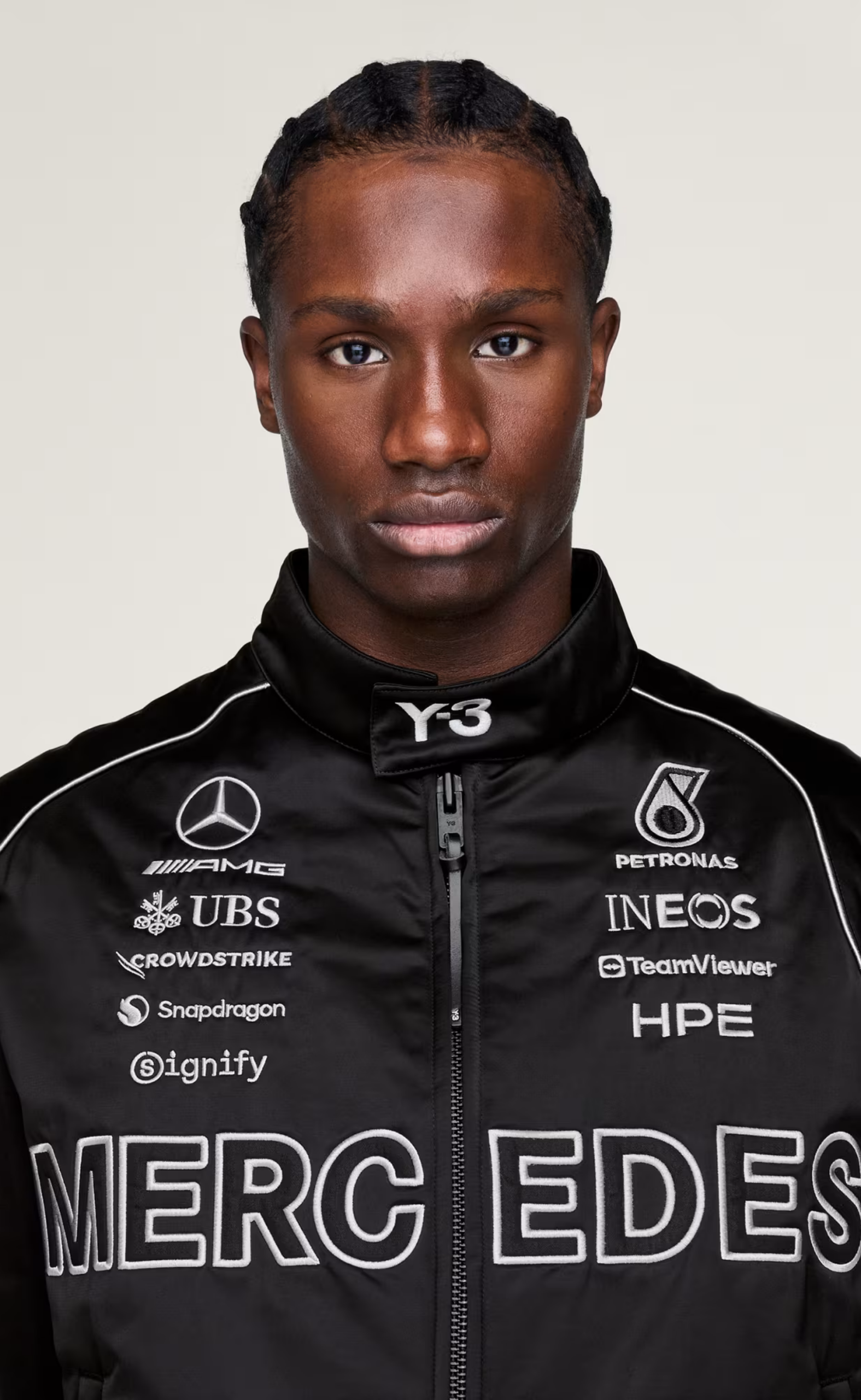 F1 MERCEDES TEAM BLACK JACKET