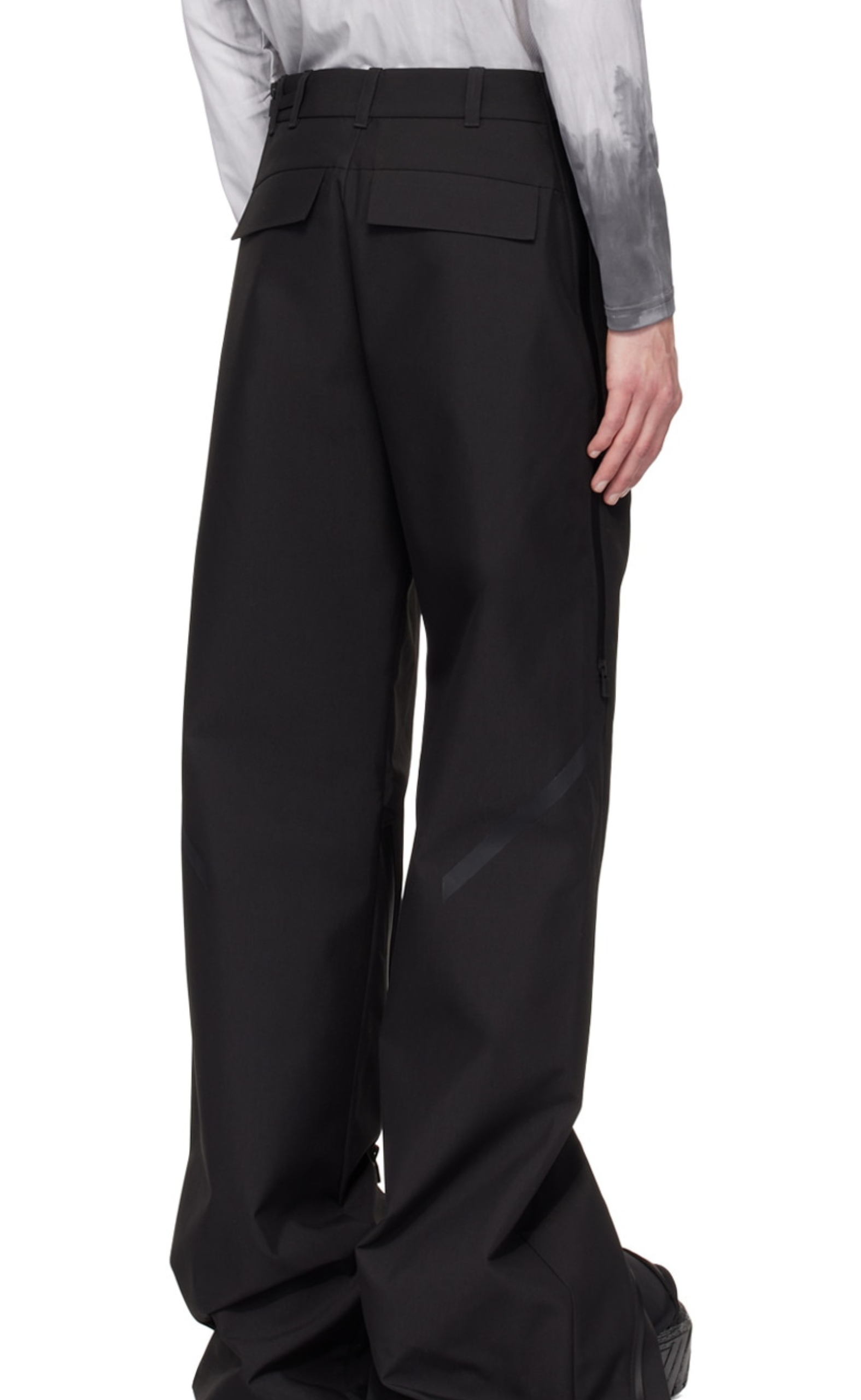 TURING ZIP BLACK PANTS