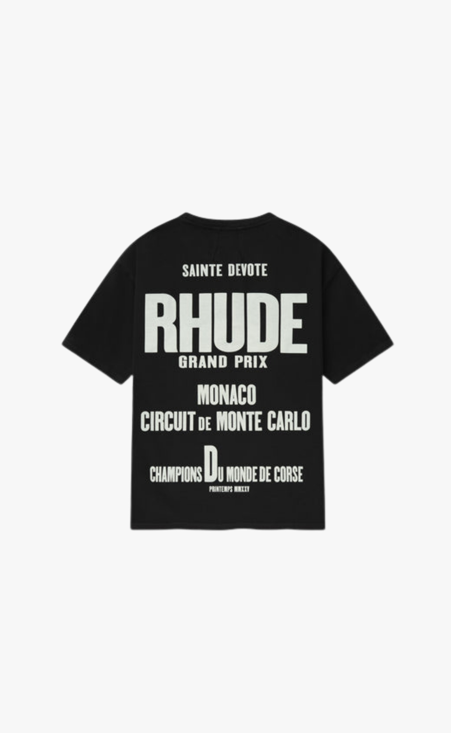 CHAMPIONS DU MONDE BLACK T-SHIRT