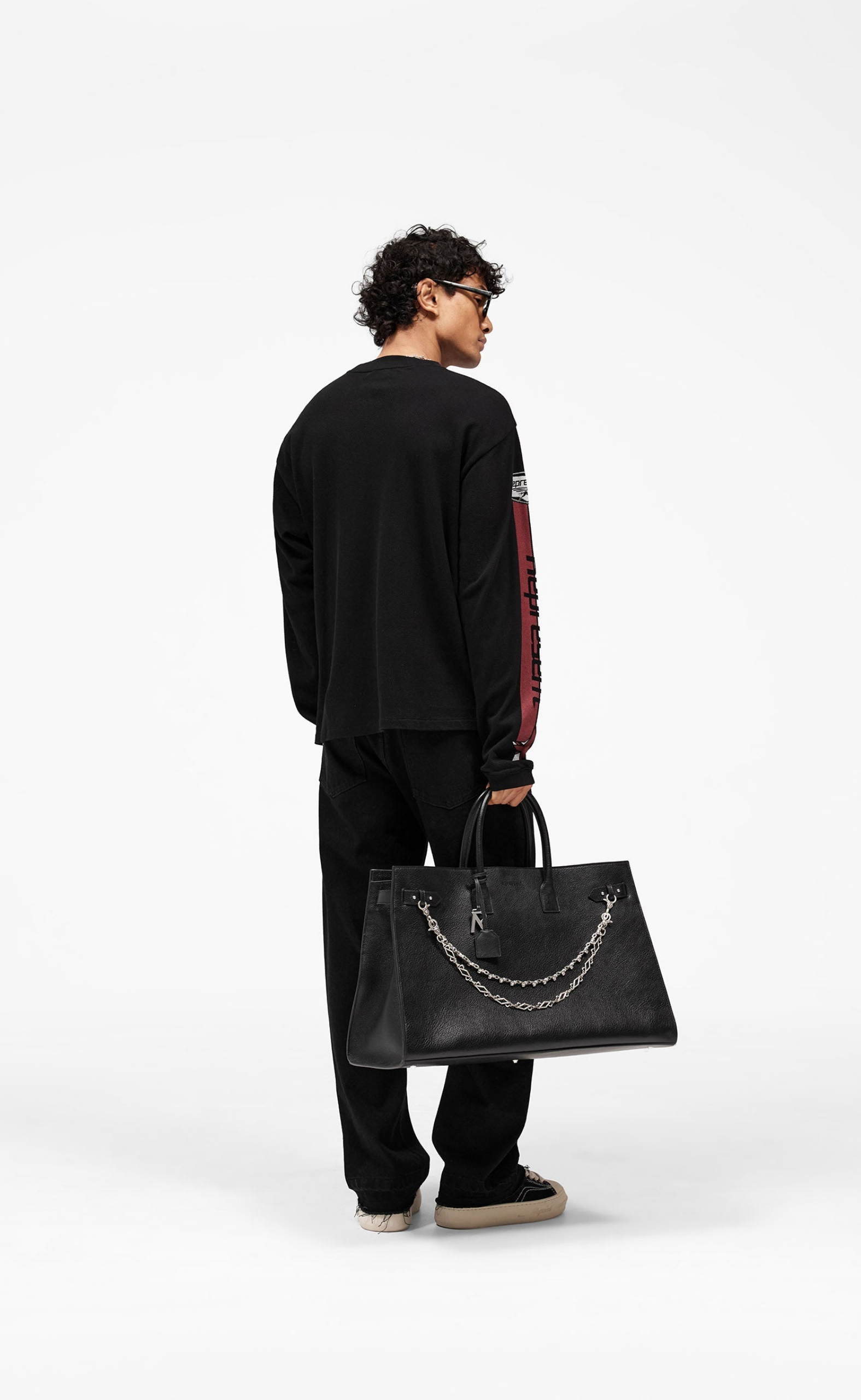 MESH PEGASUS JET BLACK LONGSLEEVE