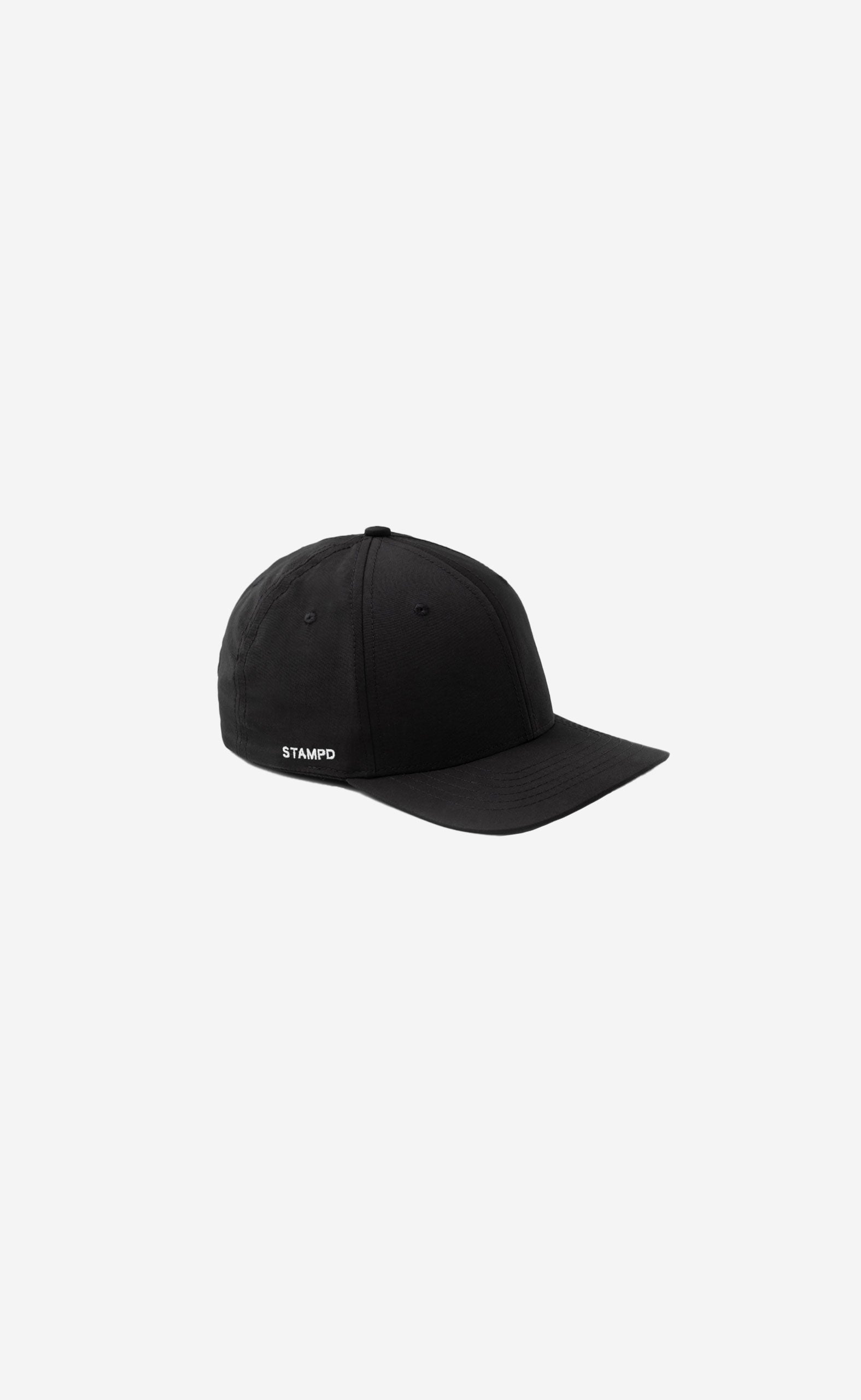 BLACK MATTE NYLON SPORT CAP