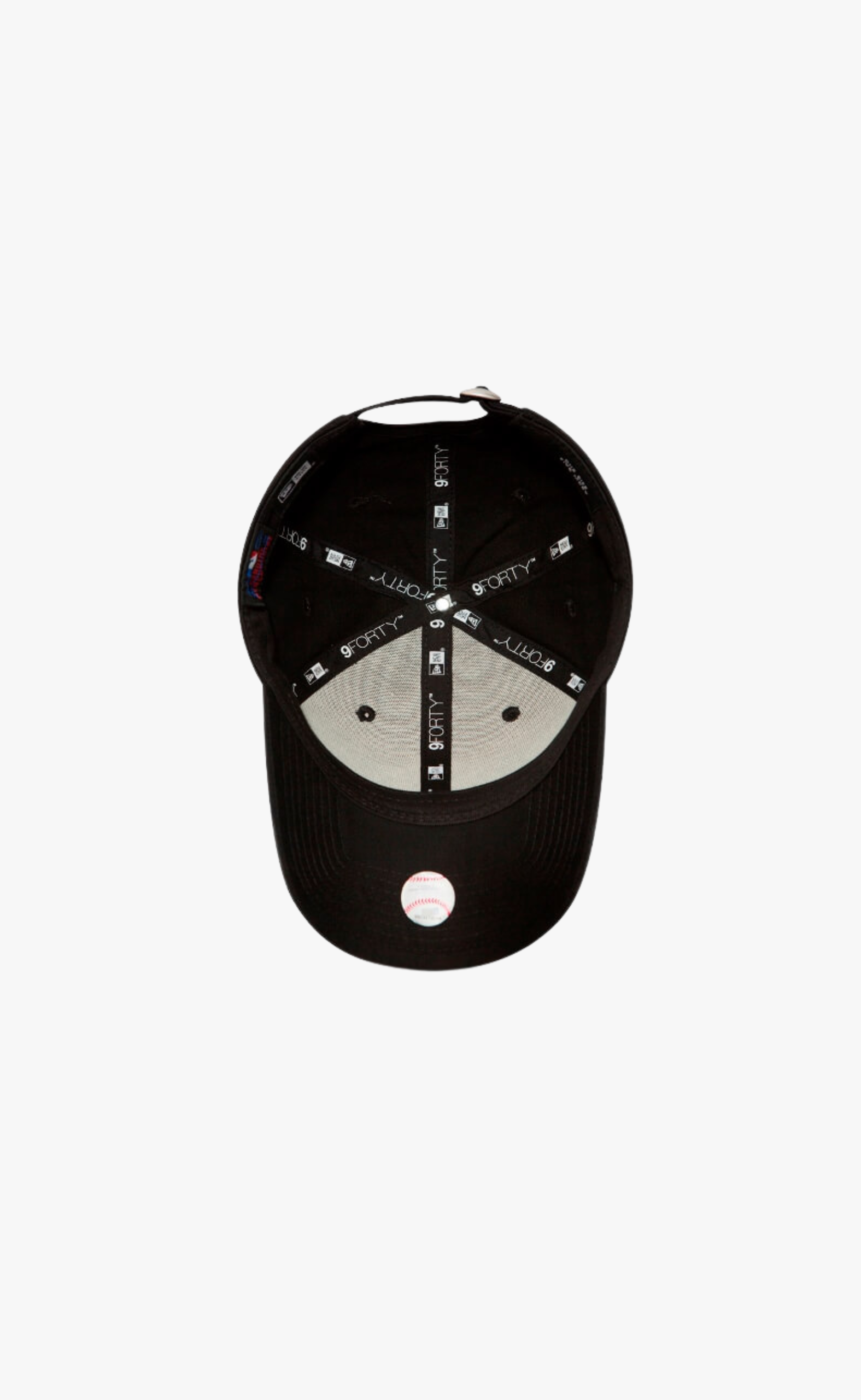 NEW YORK YANKEES LEAGUE ESSENTIAL 9FORTY BLACK WHITE HAT