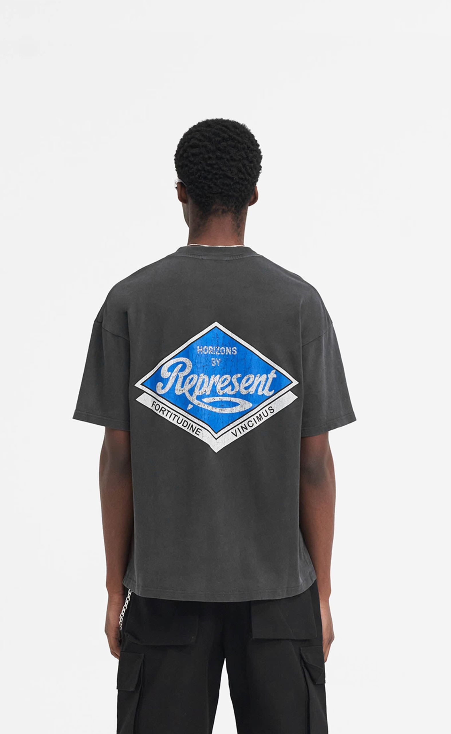 CLASSIC PARTS WASHED BLACK T-SHIRT