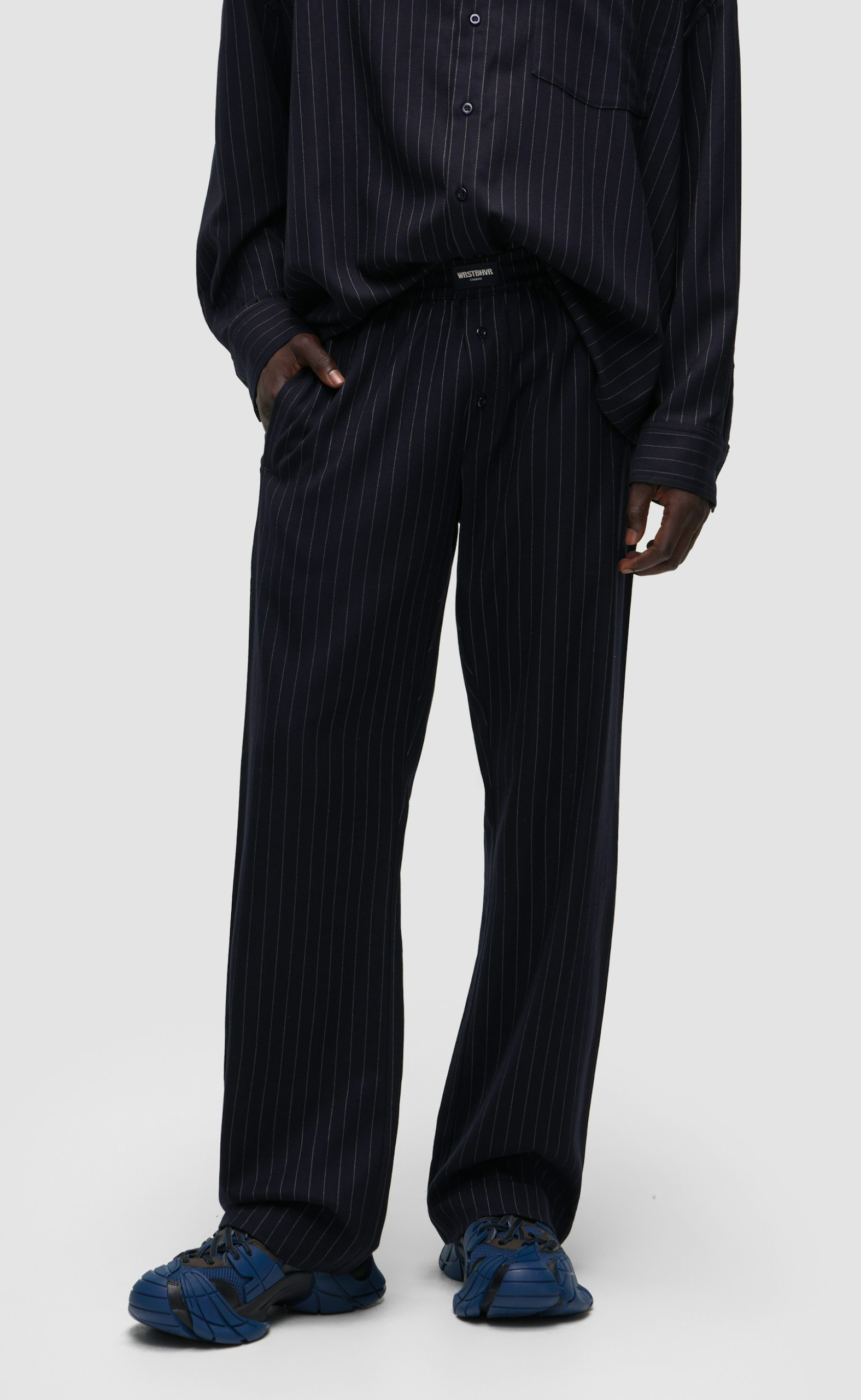 AMAL DARK BLUE PANTS