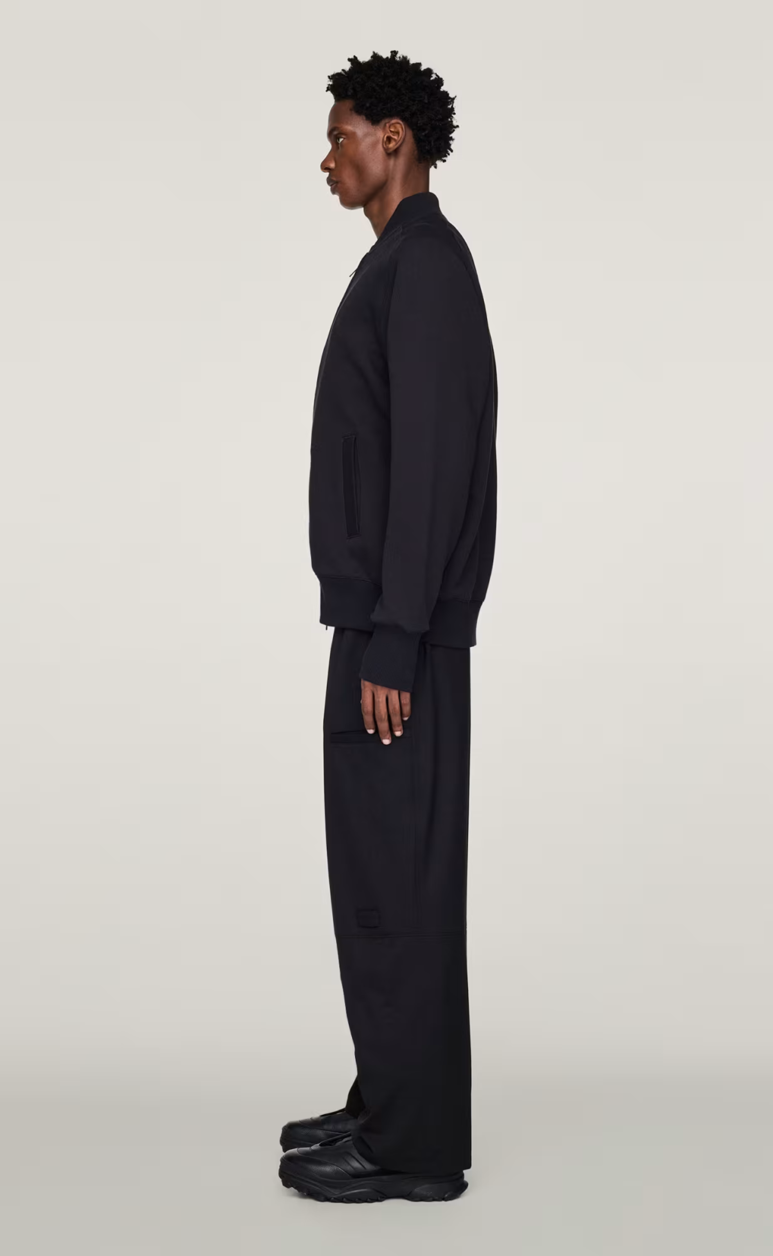 M TRACK TOP BLACK JACKET