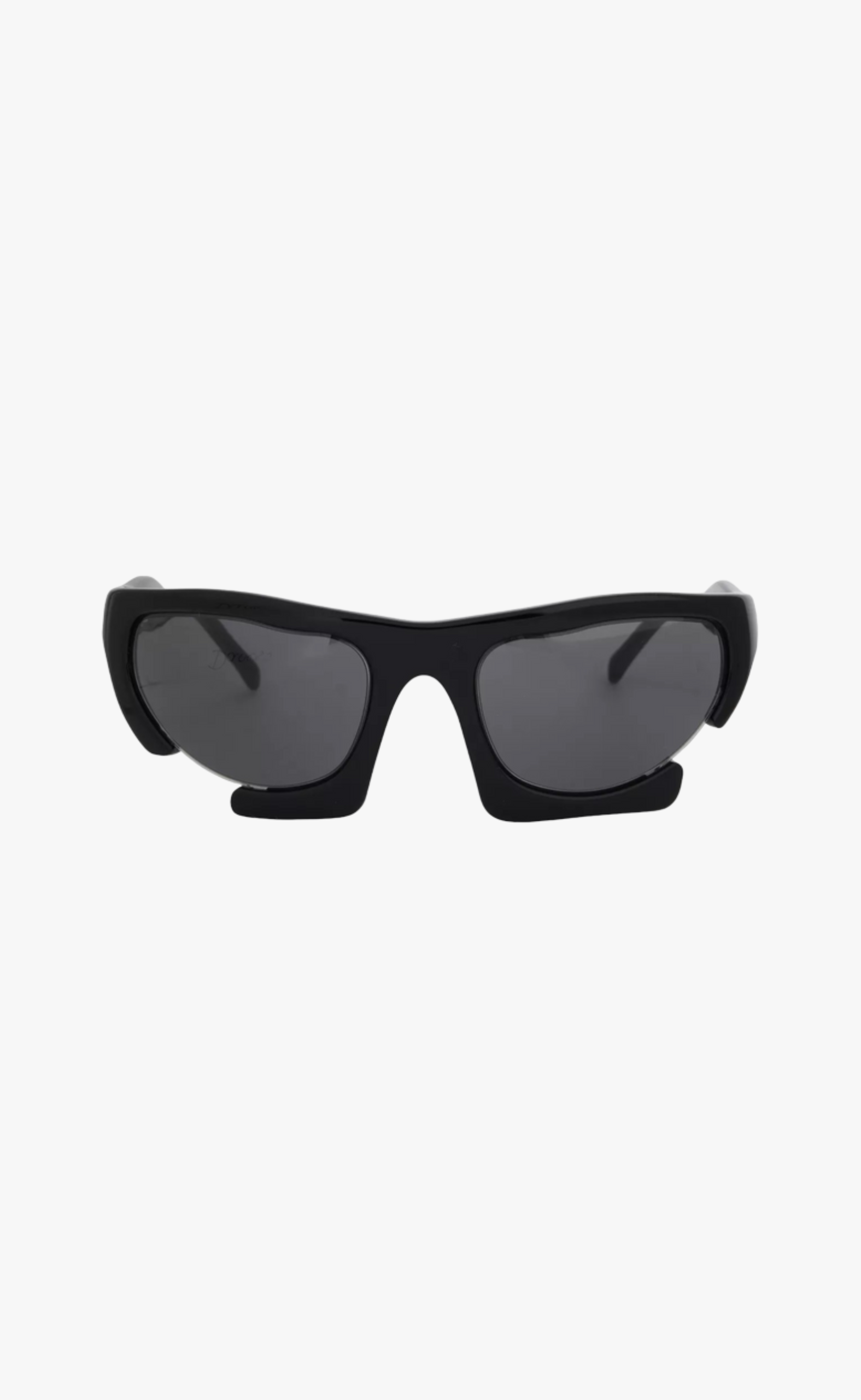 AXIALLY SHINY BLACK SUNGLASSES