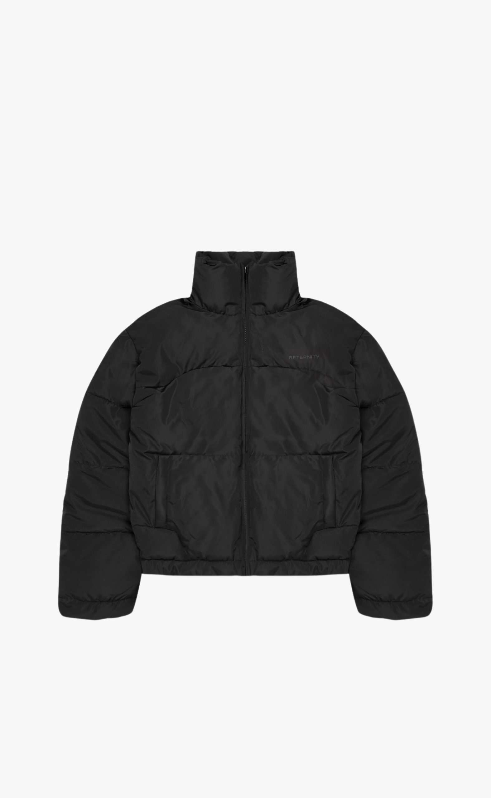 RETERNITY PUFFER BLACK JACKET