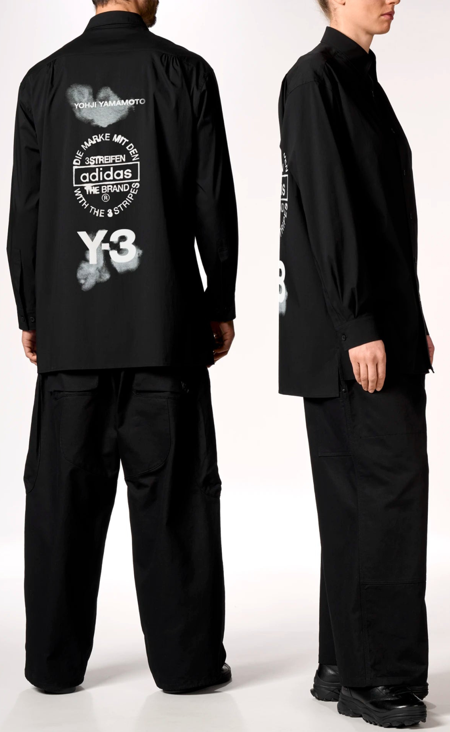 GRAPHIC LOGO BLACK SHIRT