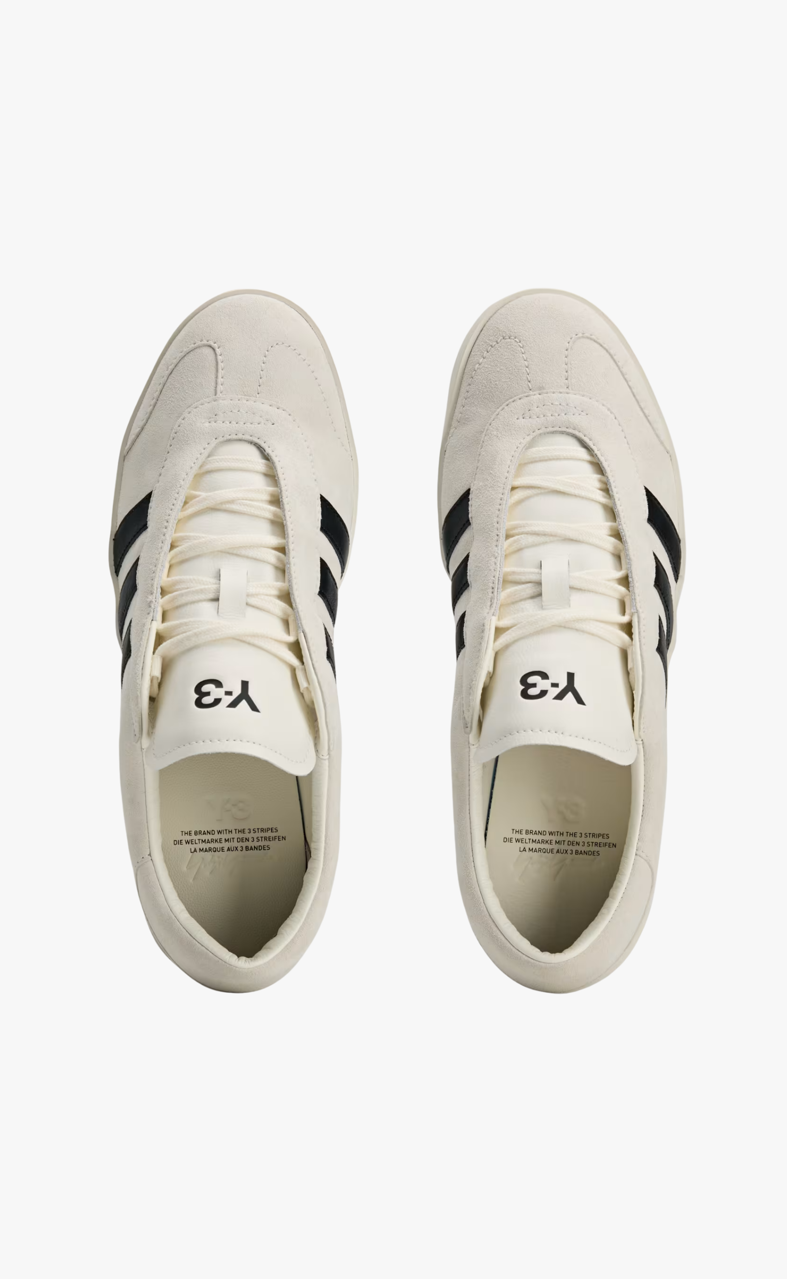 Y-3 GAZELLE WHITE SNEAKER