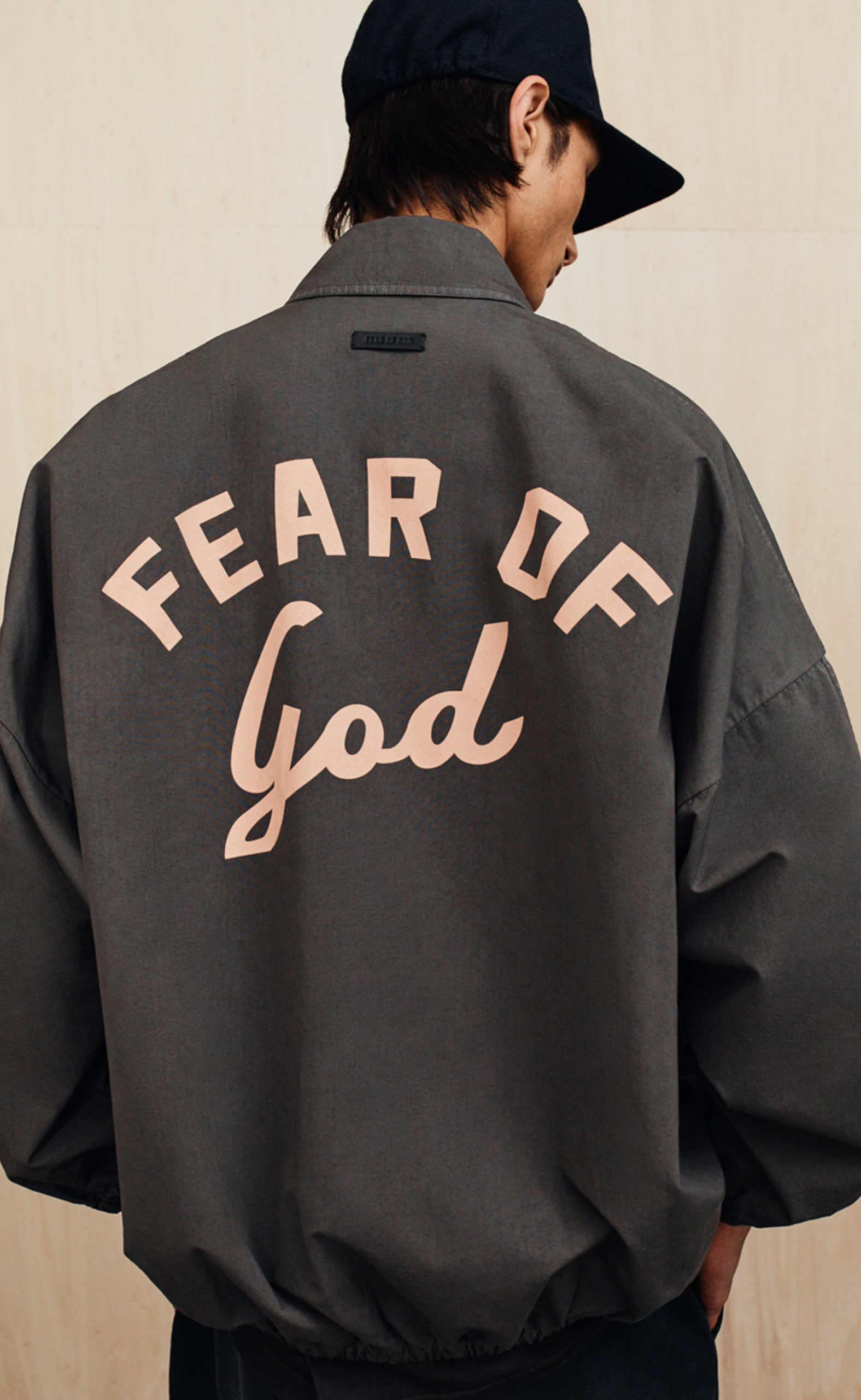 WINDBREAKER DARK GREY JACKET