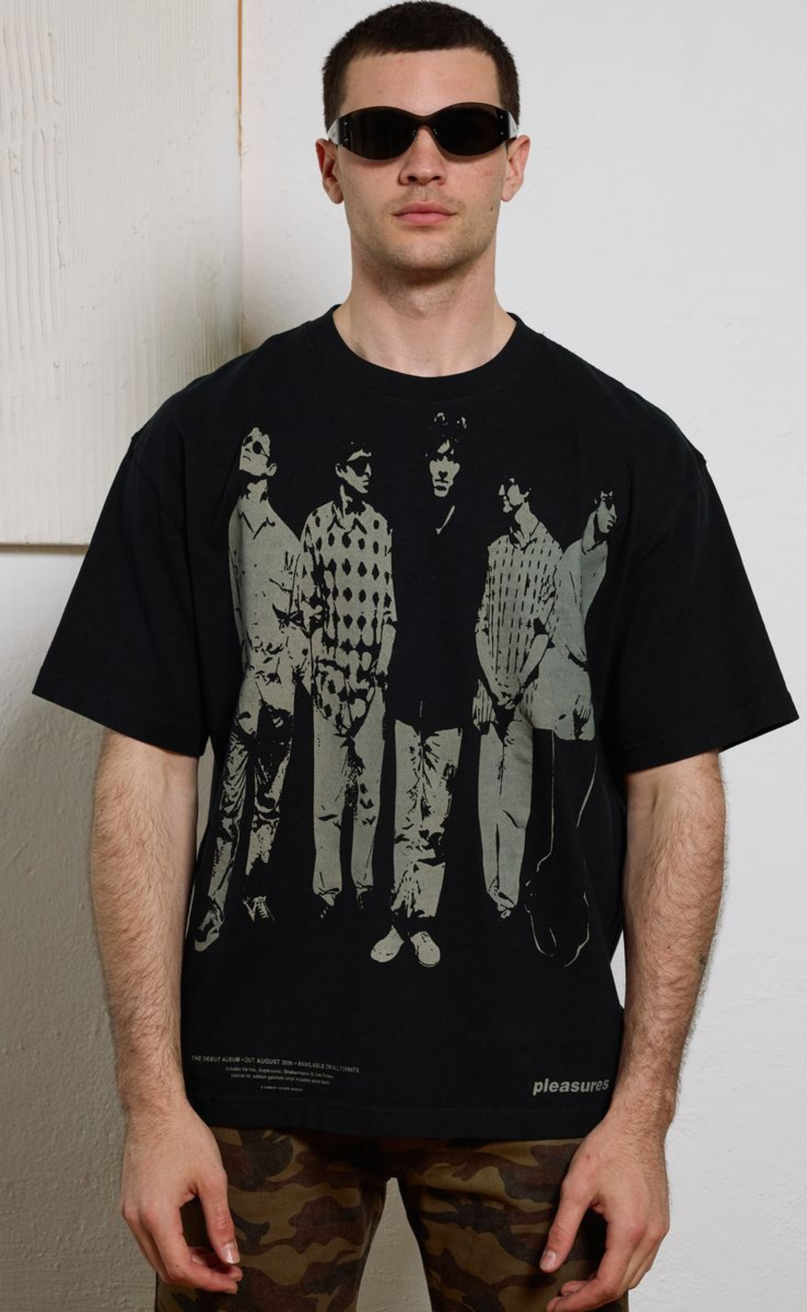 DEFINITELY HEAVYWEIGHT FADED BLACK T-SHIRT