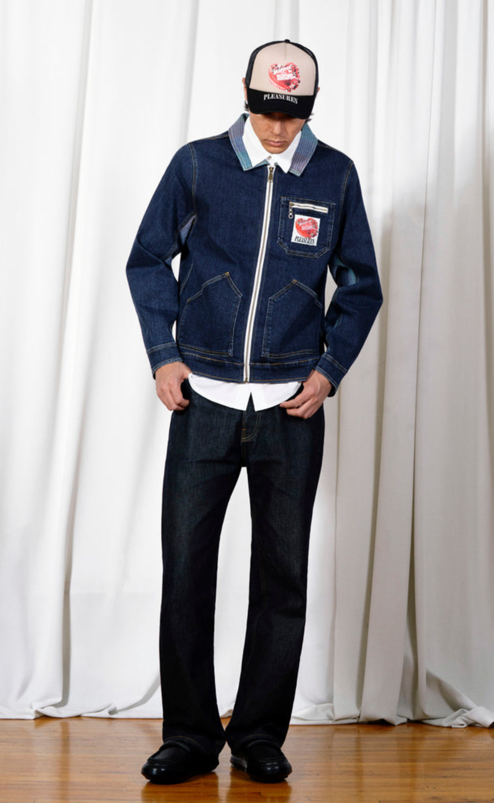 CAKE DENIM INDIGO JACKET