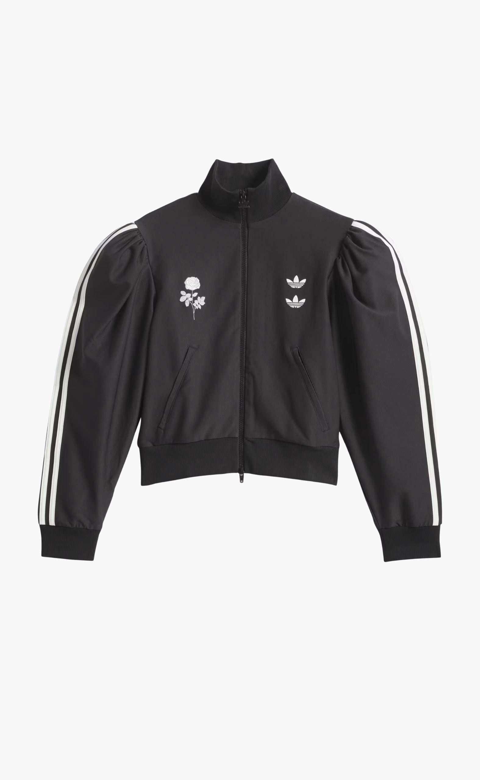 WC BLOUSE BLACK TRACK JACKET
