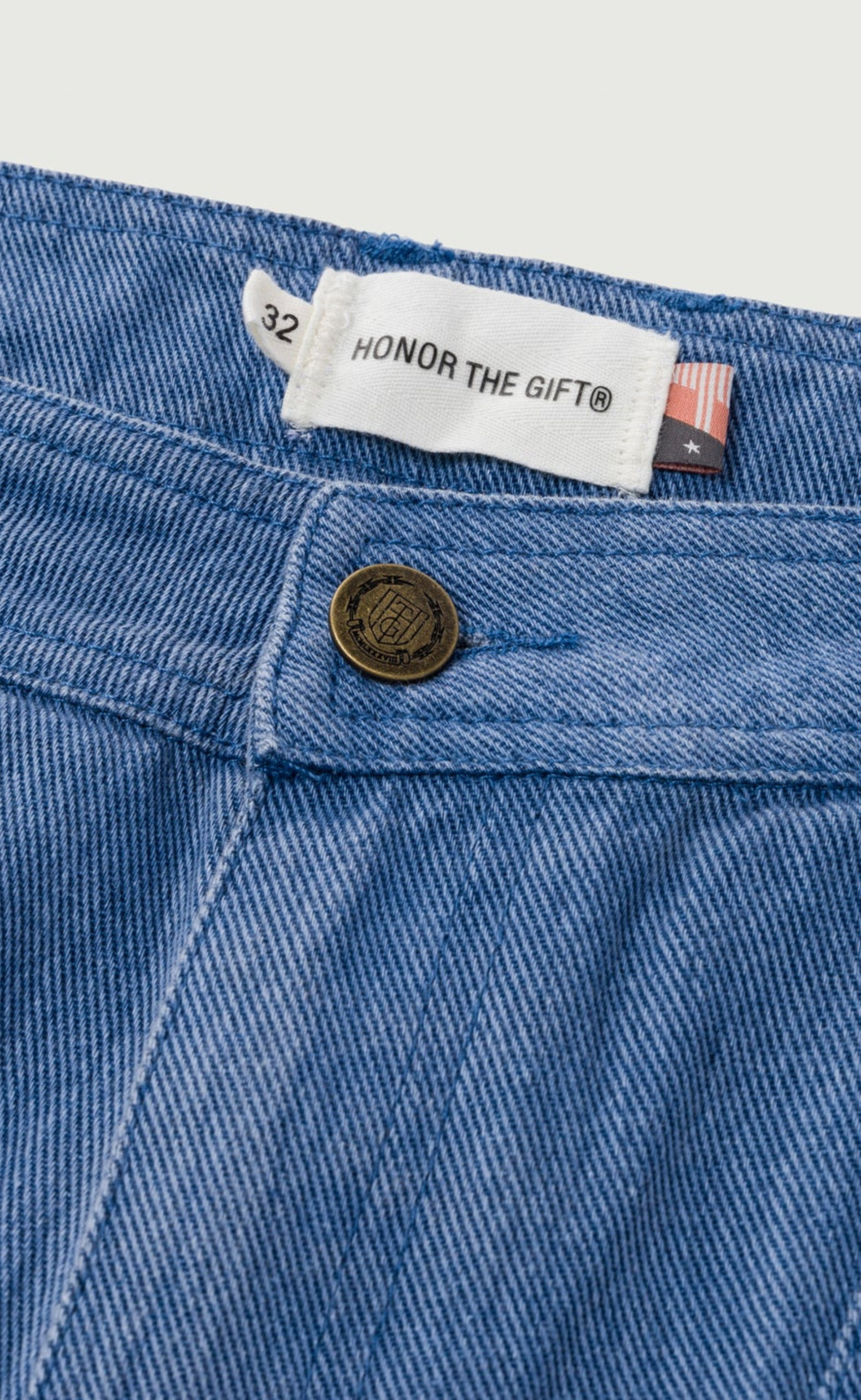 TWILL CARPENTER BLUE SHORTS