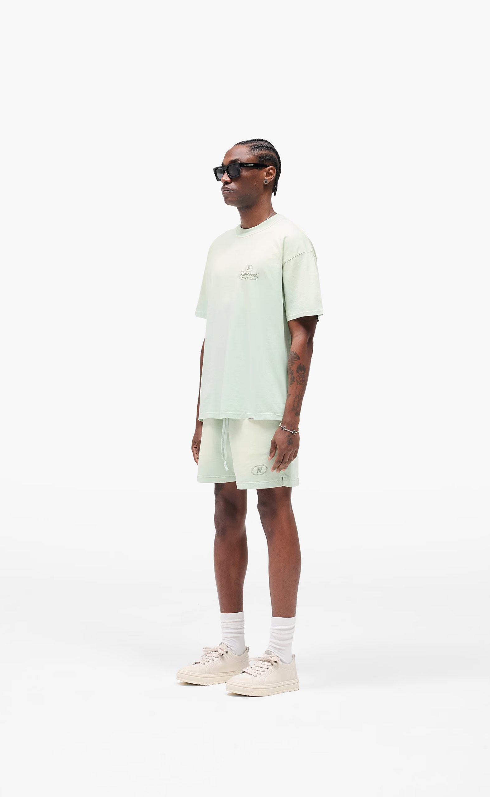 GRAND VINTAGE WASHED SAGE T-SHIRT