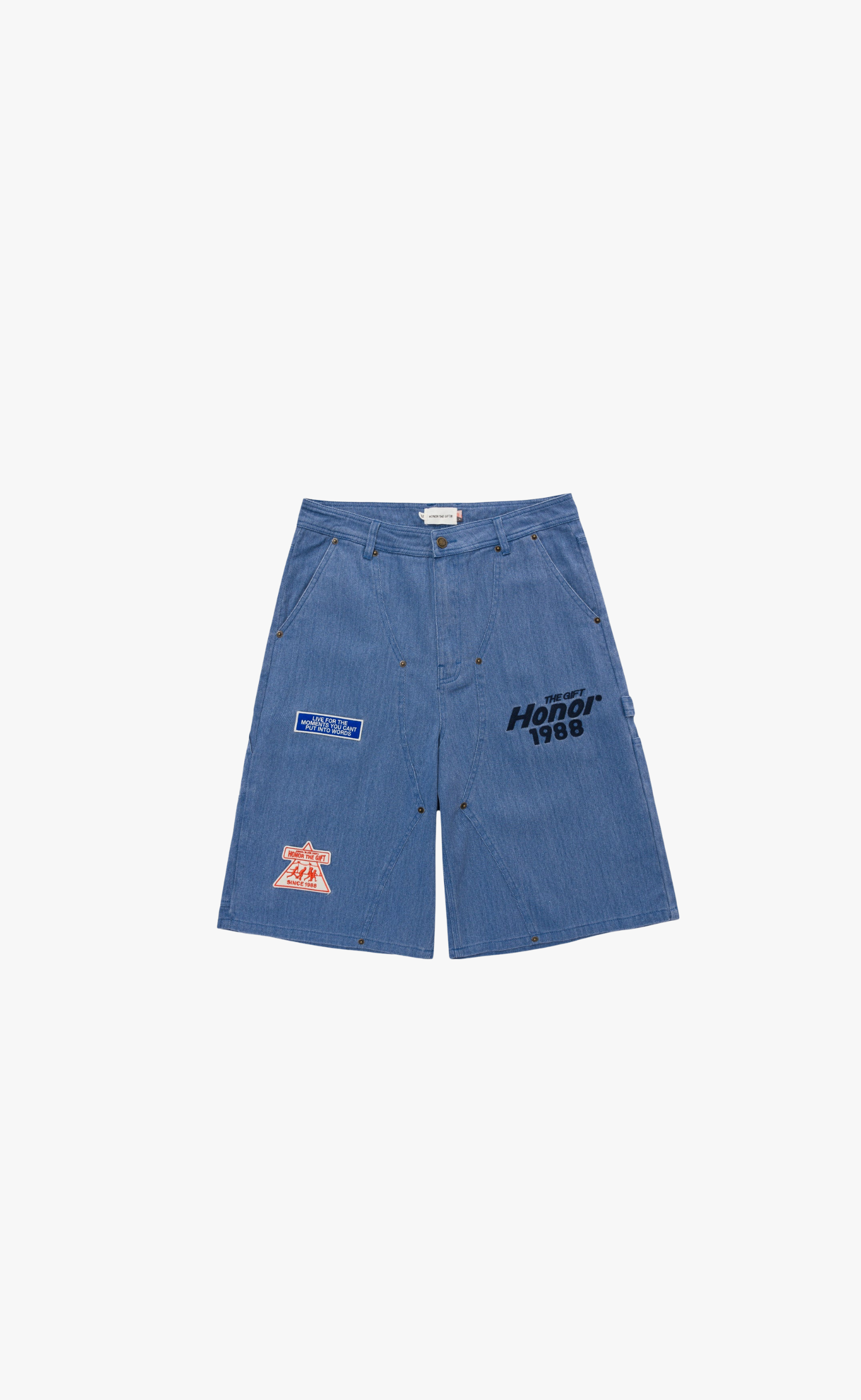 TWILL CARPENTER BLUE SHORTS