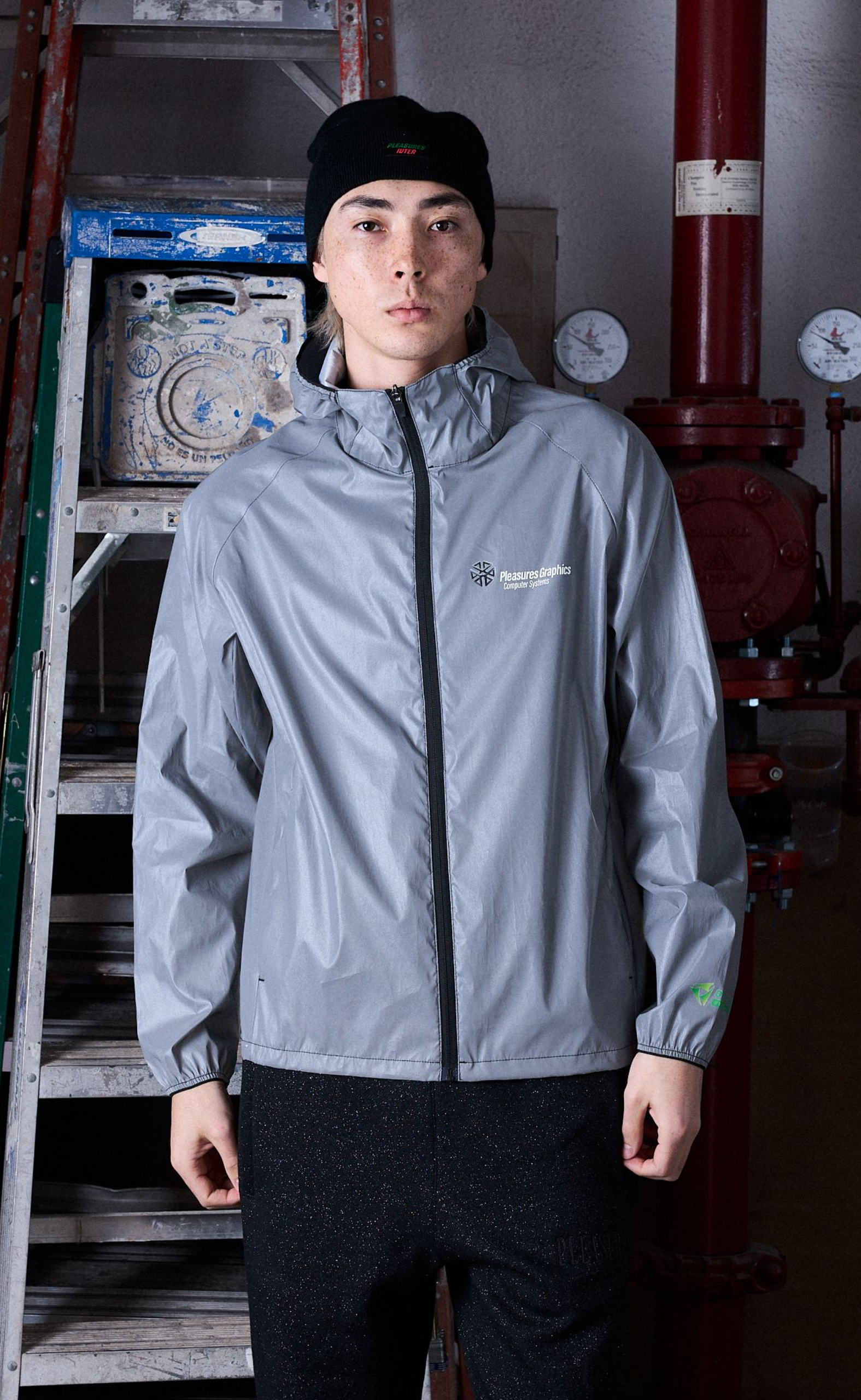 SYSTEM REFLECTIVE GREY JACKET