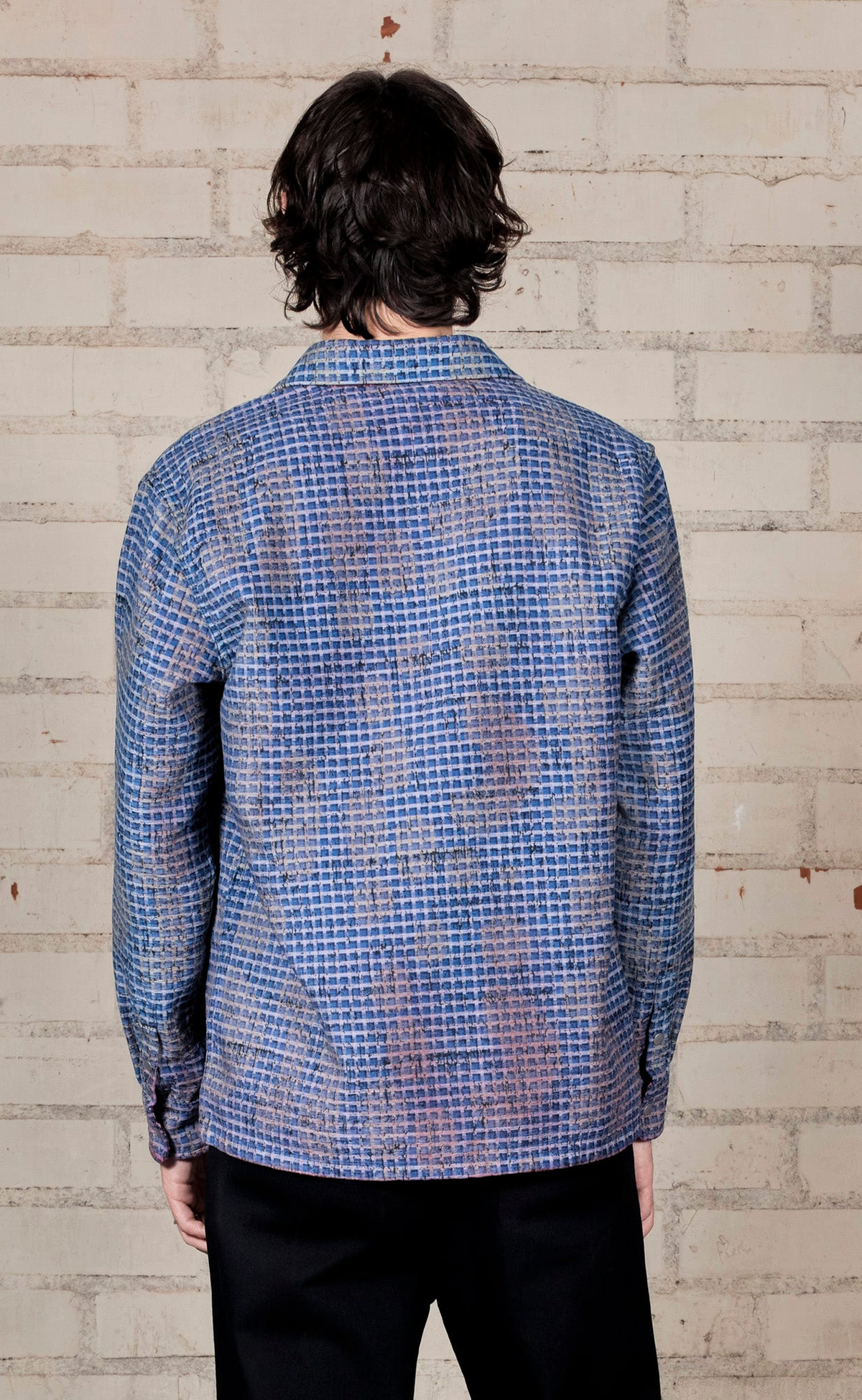OPERATOR REVERSIBLE OVERSHIRT BLUE SHIRT