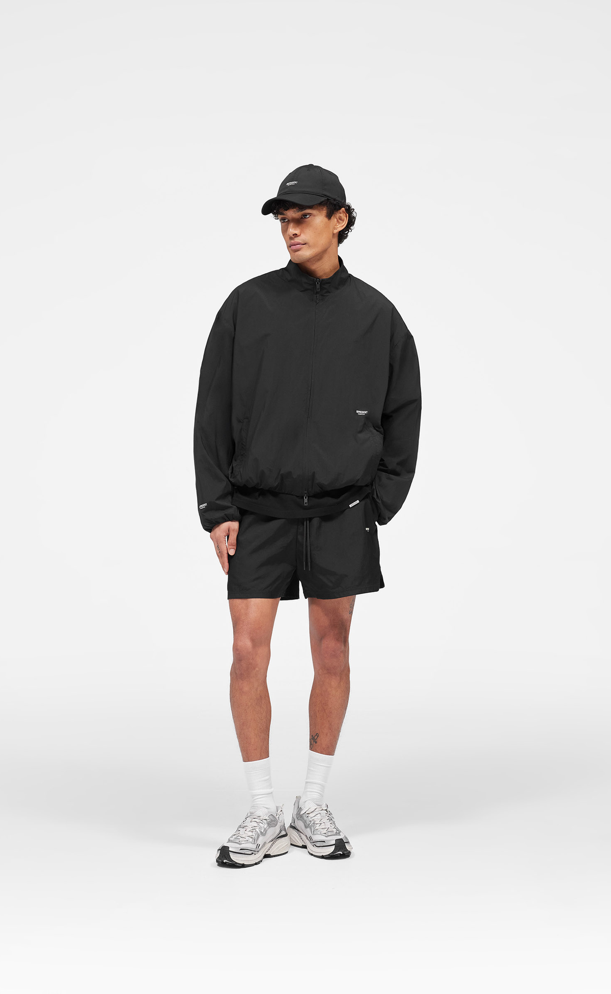 MICRO OWNERS CLUB BOMBER BLACK JACKET