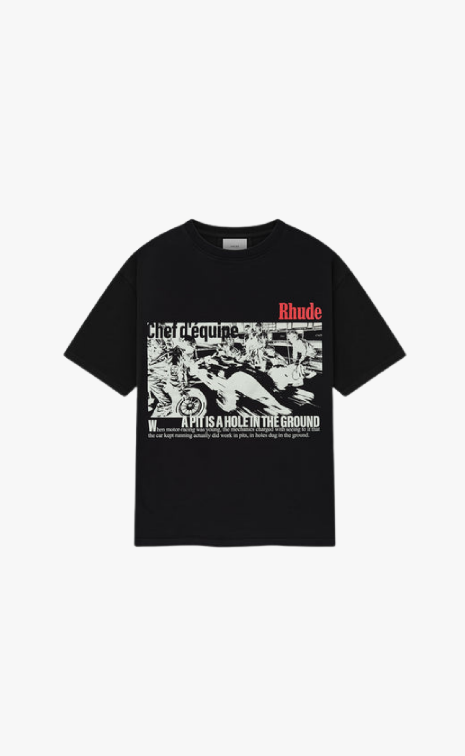 CHAMPIONS DU MONDE BLACK T-SHIRT