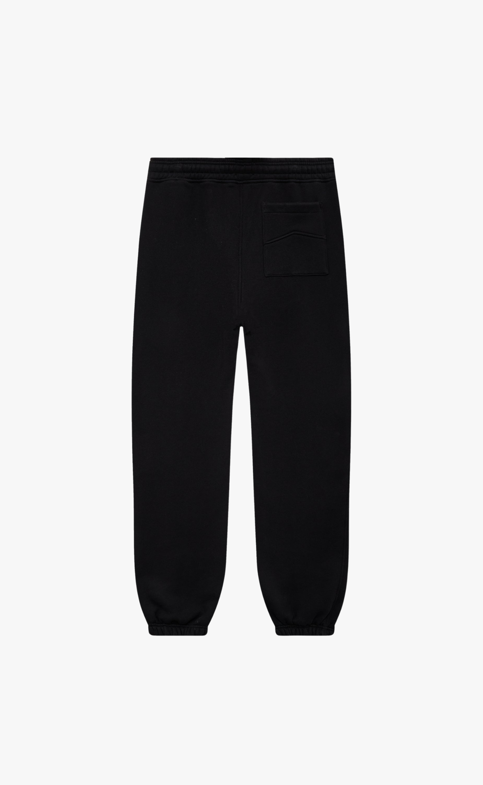 CLASSIQUE CUFFED BLACK SWEATPANT