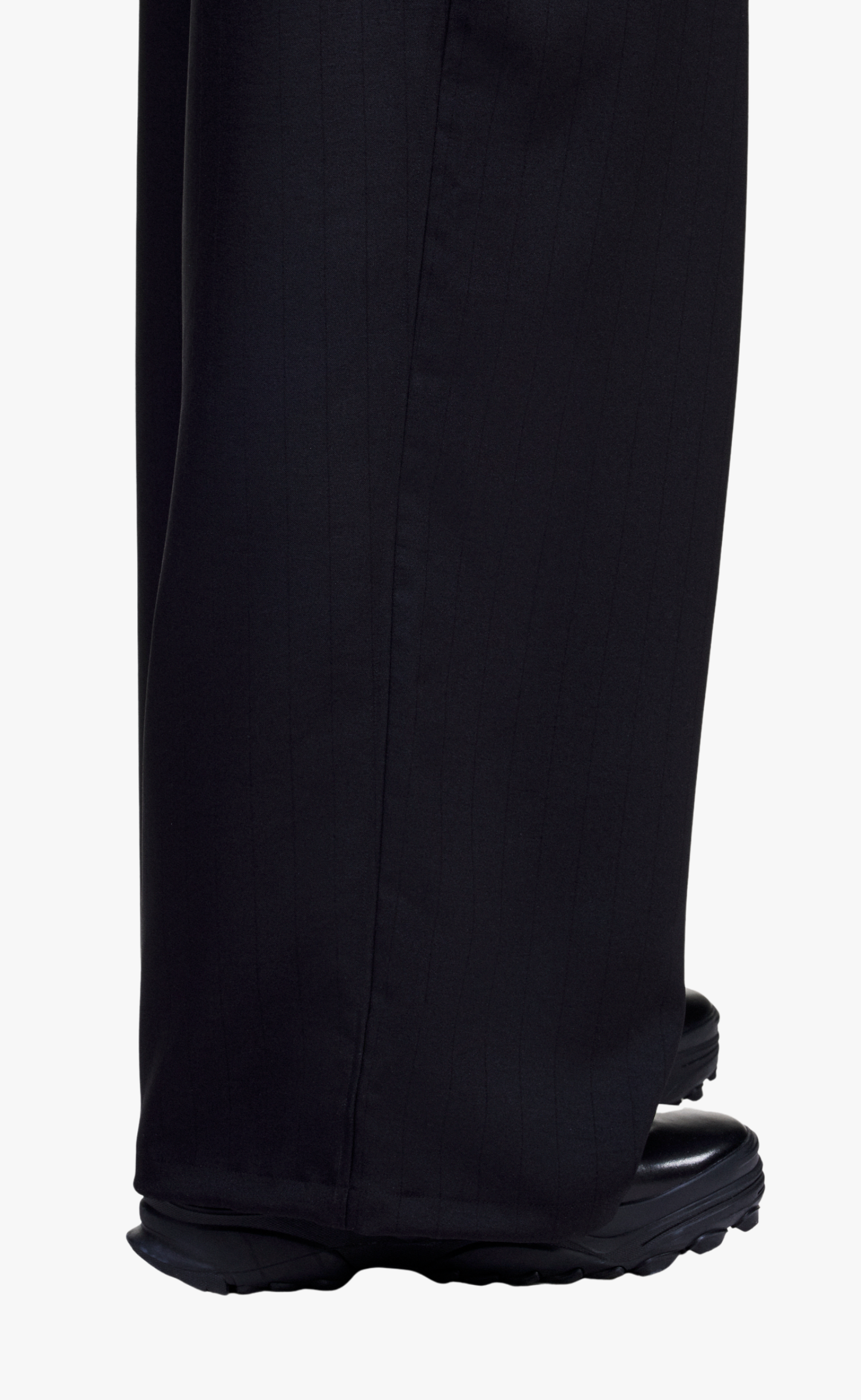 Y-3 SPORT UNIFORM PINSTRIPE TRACK BLACK PANTS
